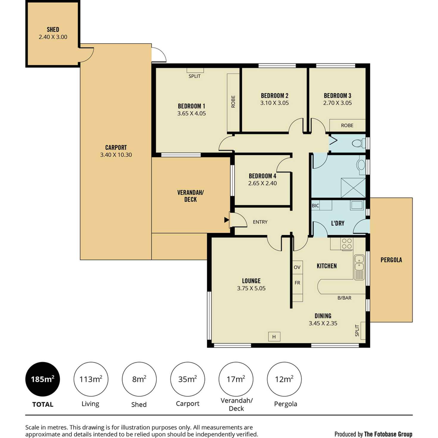 Floorplan of Homely house listing, 11 Blairgowrie Avenue, Edwardstown SA 5039