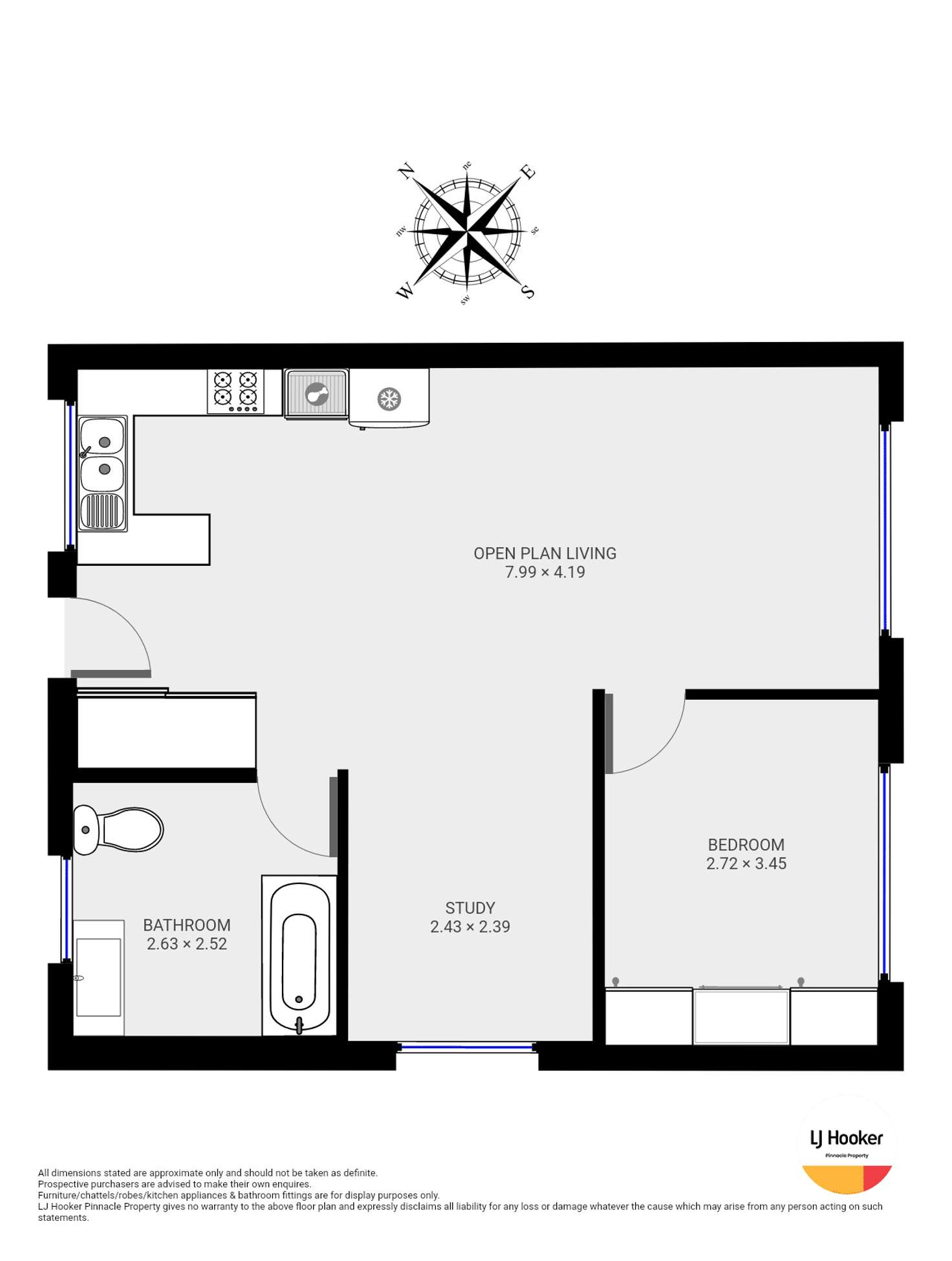 Floorplan of Homely unit listing, 4/18 Wallace Avenue, Lenah Valley TAS 7008