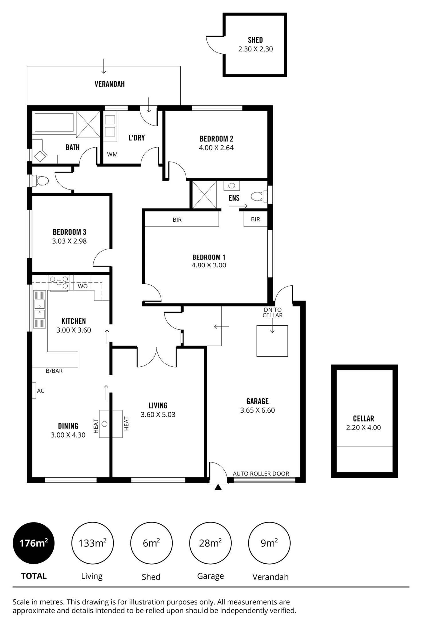 Floorplan of Homely house listing, 30 Bayly Street, Hendon SA 5014