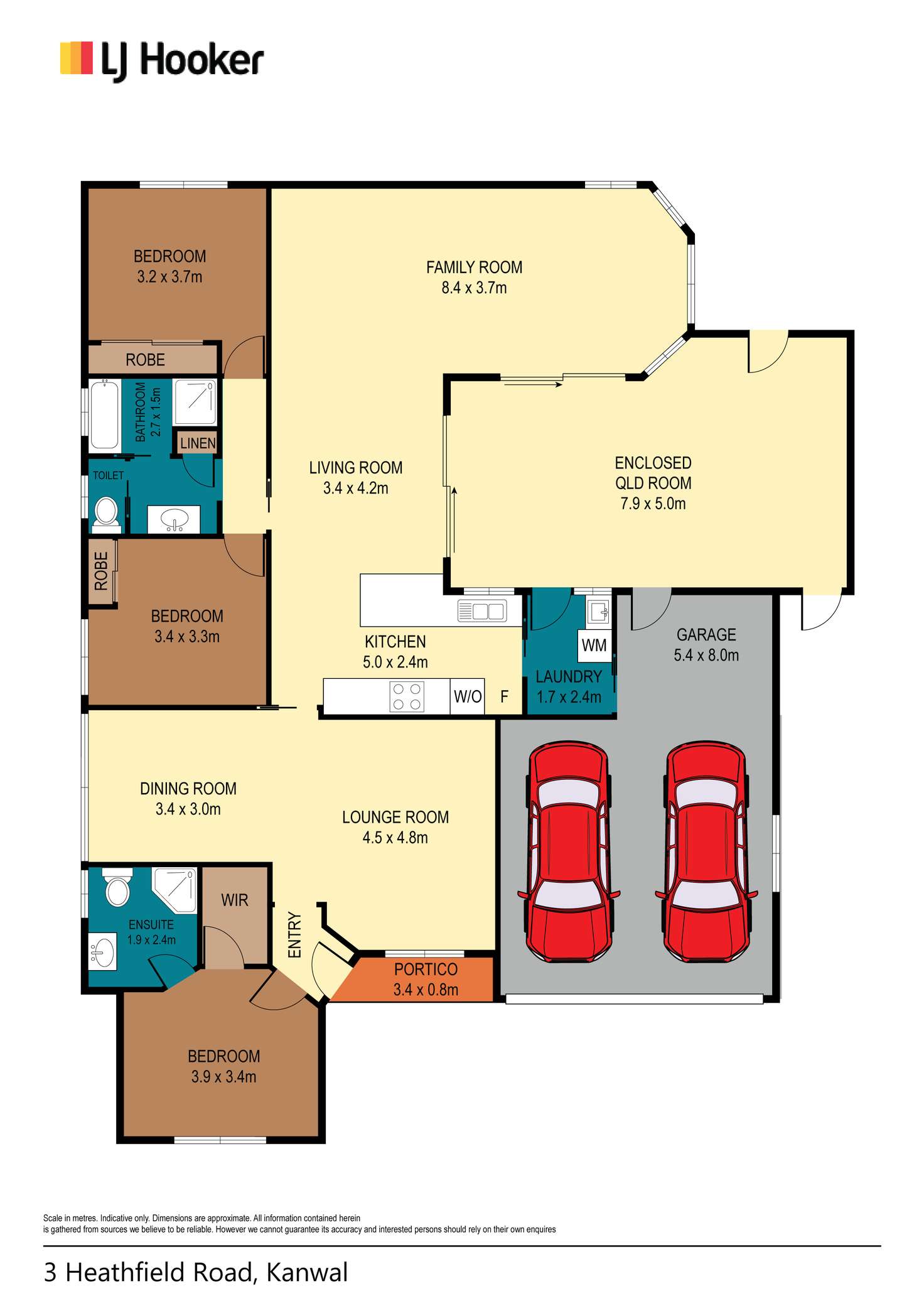 Floorplan of Homely house listing, 3 Heathfield Road, Kanwal NSW 2259