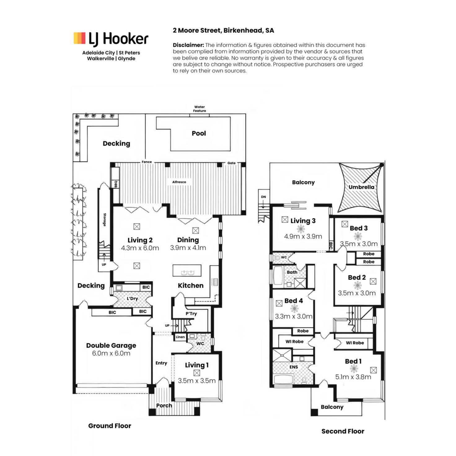 Floorplan of Homely house listing, 2 Moore Street, Birkenhead SA 5015