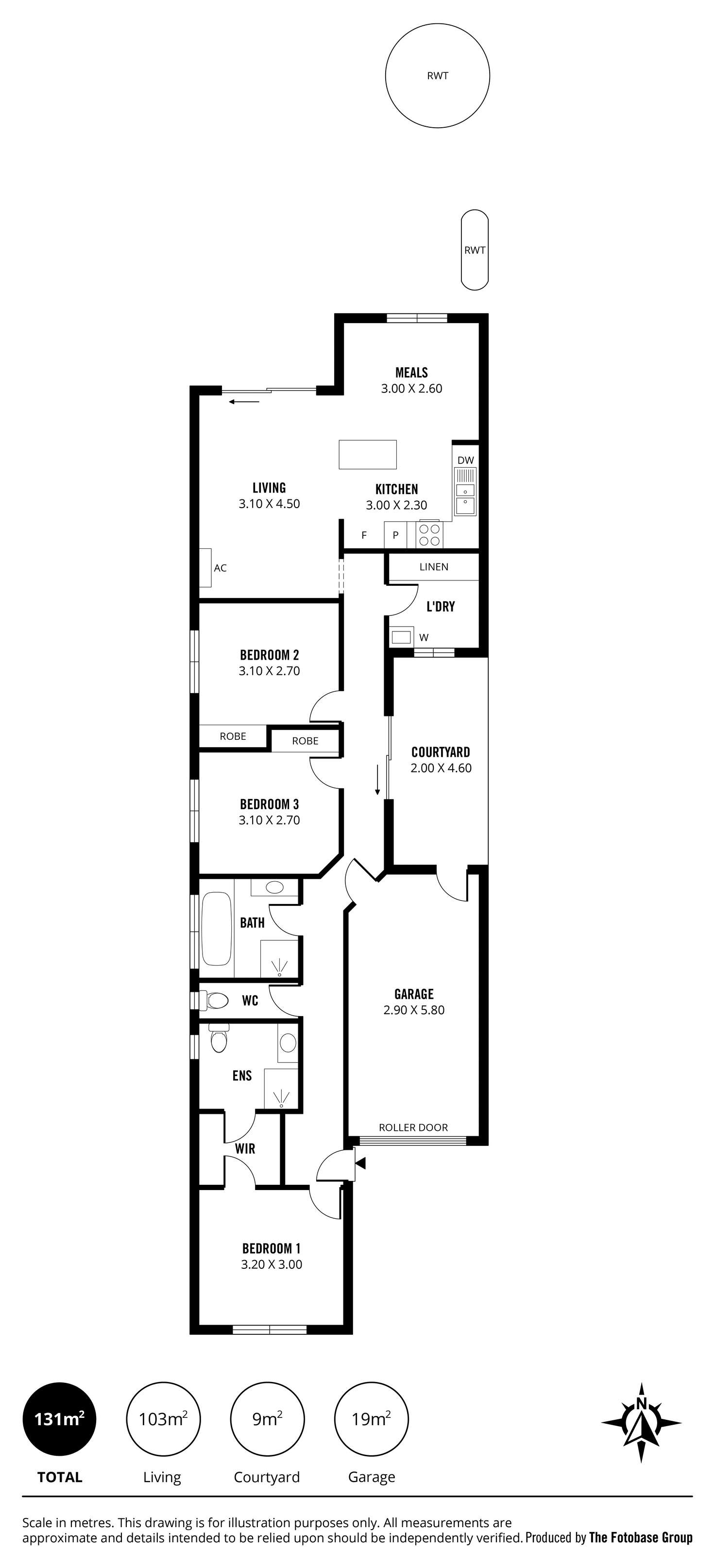 Floorplan of Homely house listing, 1/89 Bluestone Drive, Mount Barker SA 5251