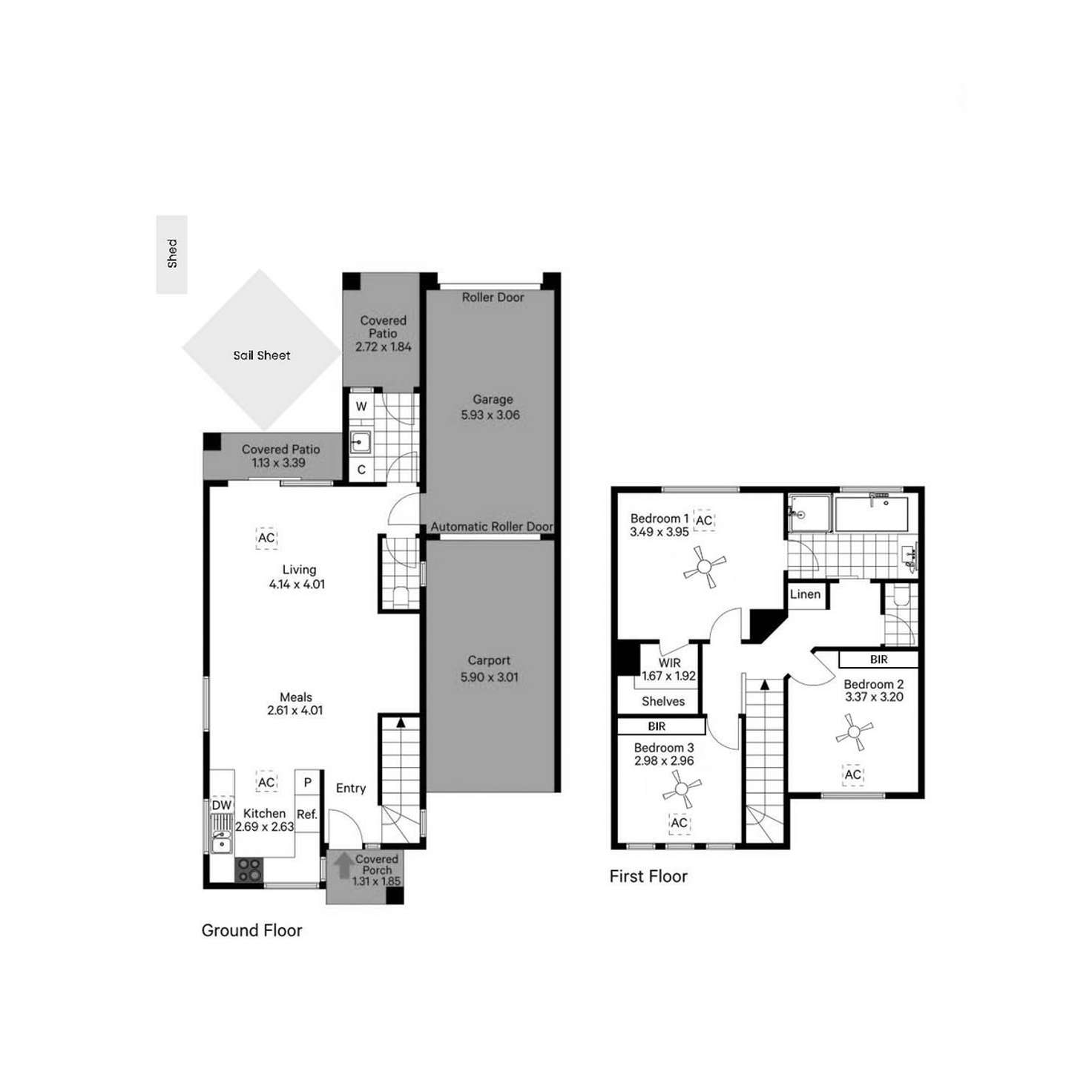 Floorplan of Homely house listing, 23B Stuart Road, South Plympton SA 5038