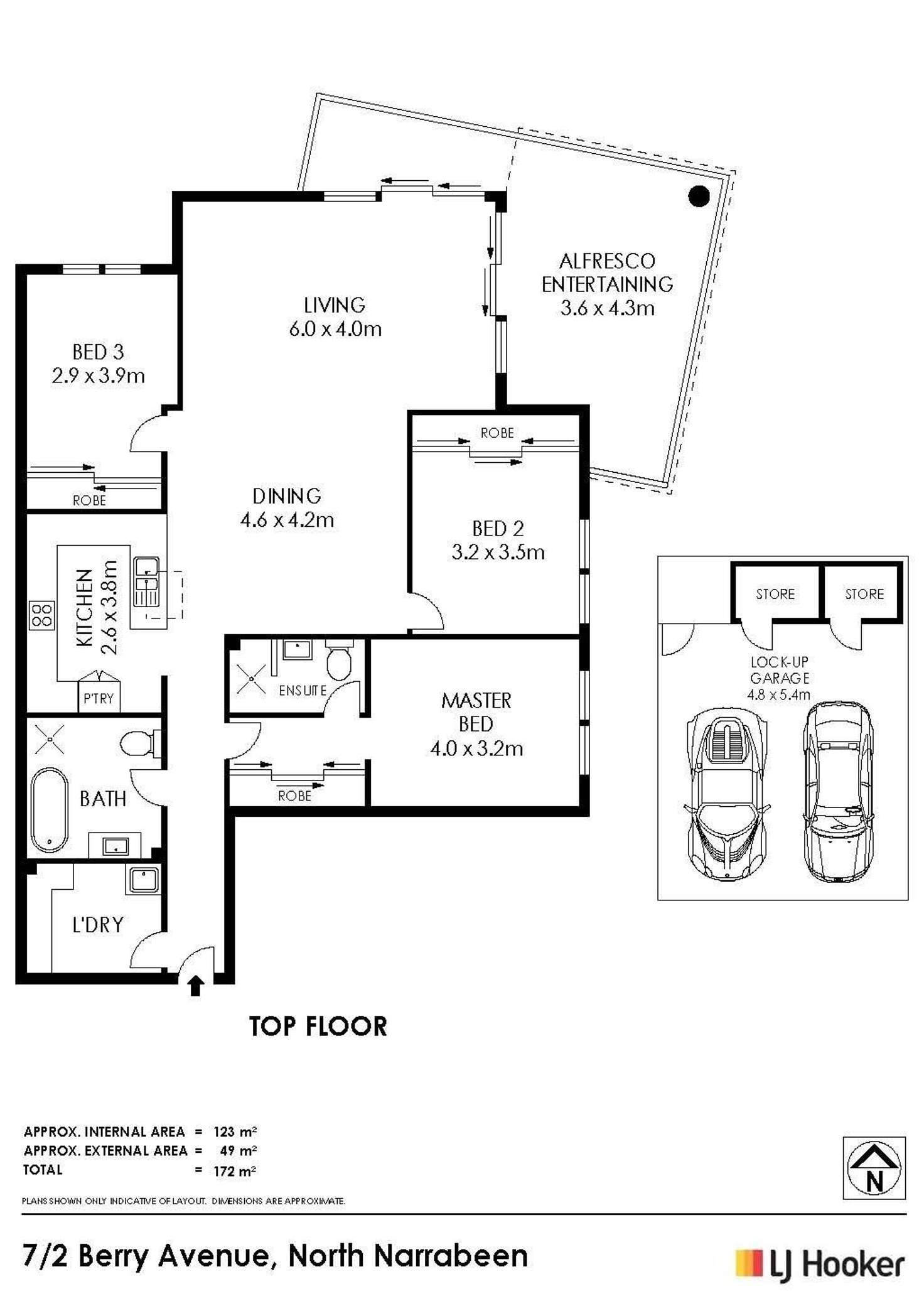 Floorplan of Homely apartment listing, 7/2 Berry Avenue, North Narrabeen NSW 2101