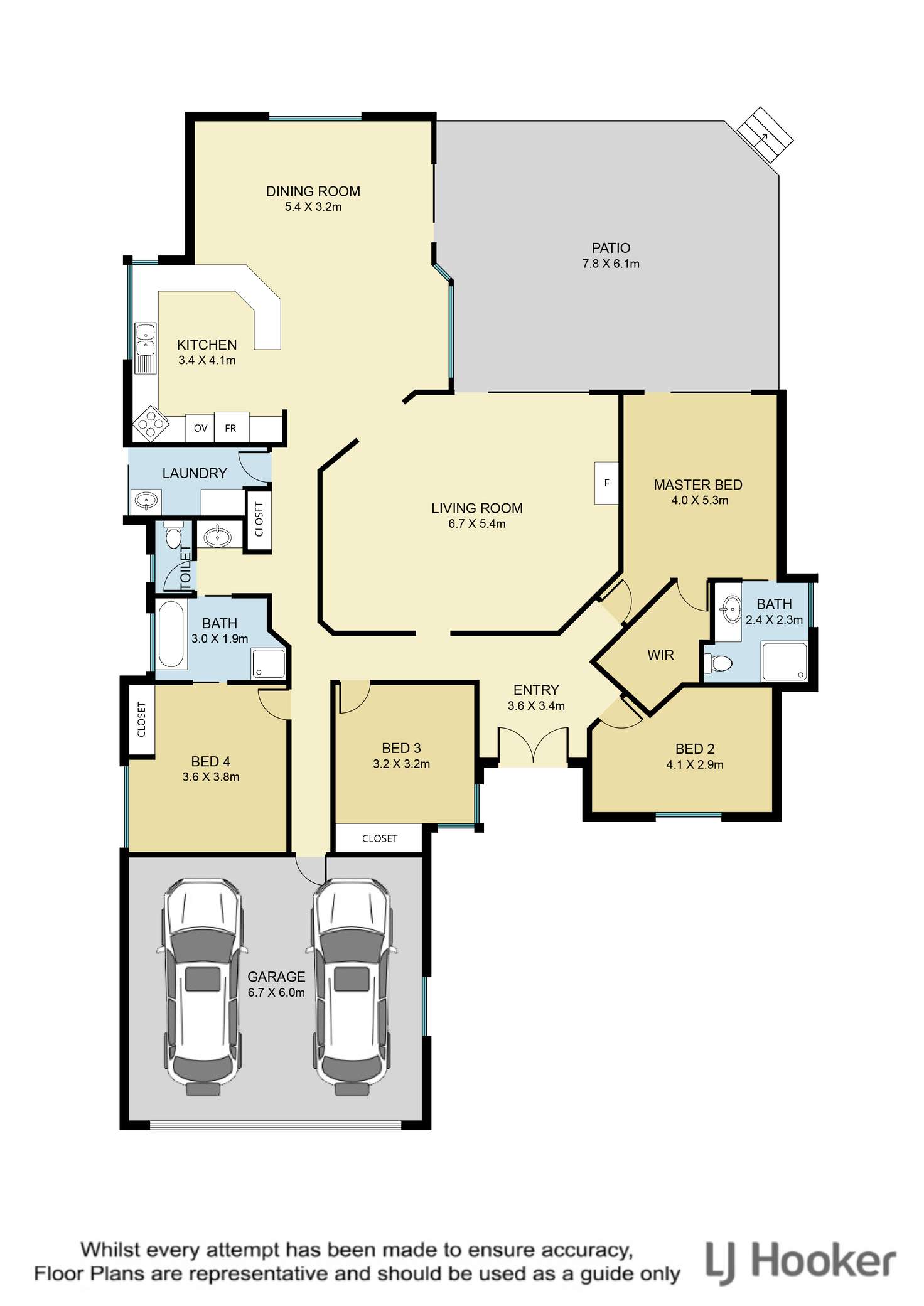 Floorplan of Homely house listing, 6 Corinto Court, Dakabin QLD 4503