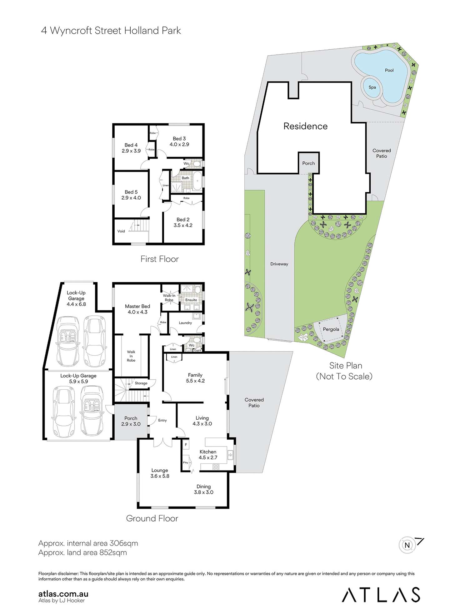 Floorplan of Homely house listing, 4 Wyncroft Street, Holland Park QLD 4121