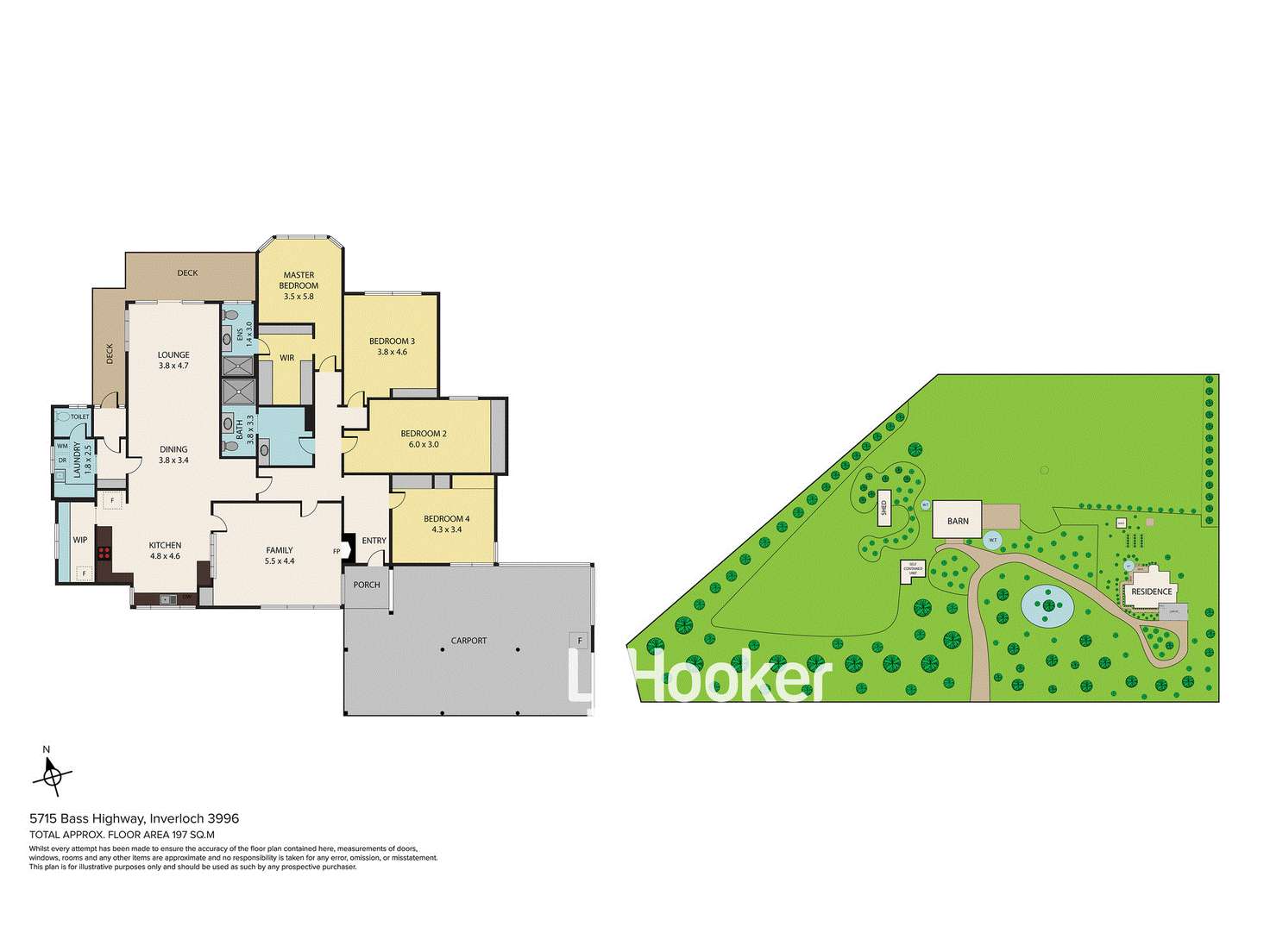 Floorplan of Homely house listing, 5715 Bass Highway, Inverloch VIC 3996