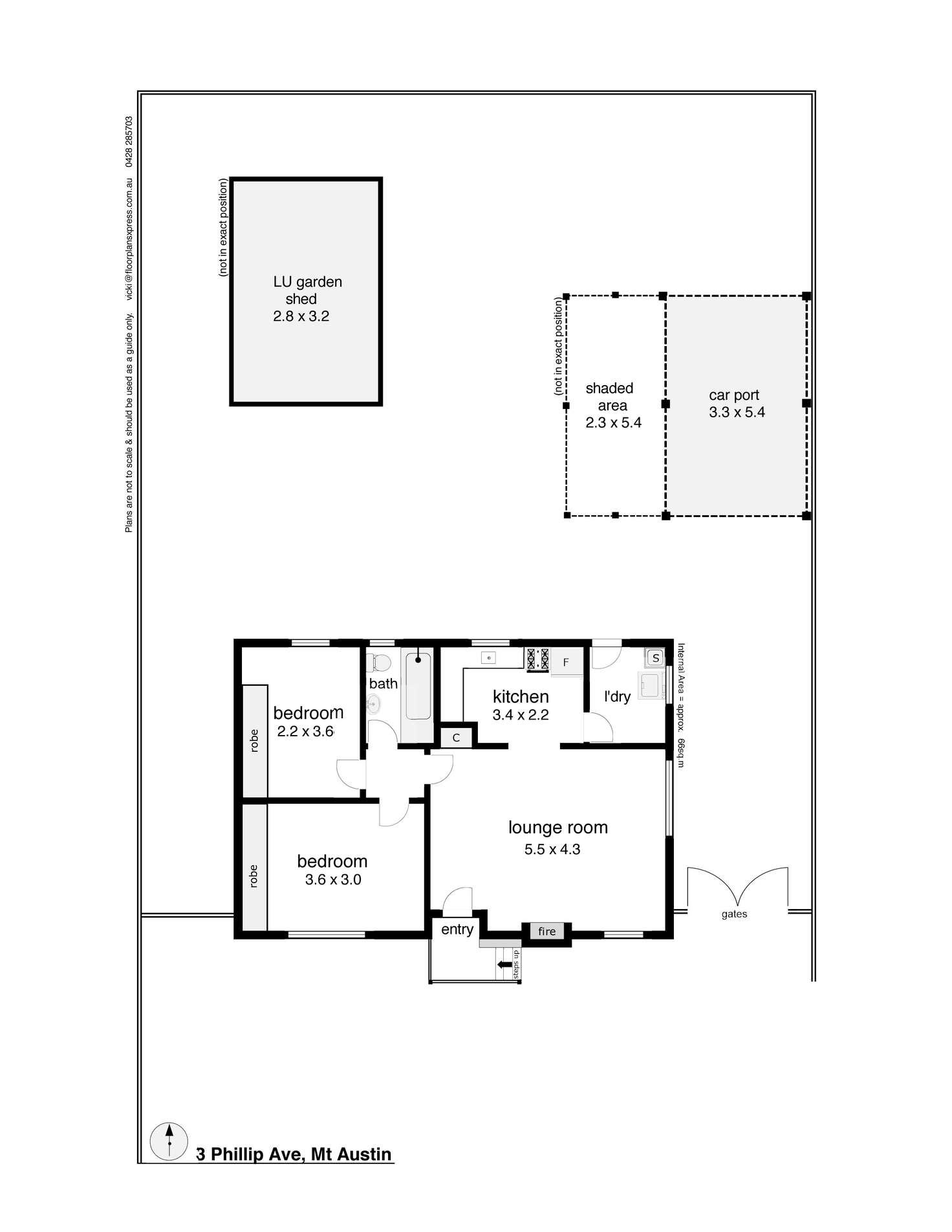 Floorplan of Homely house listing, 3 Phillip Avenue, Mount Austin NSW 2650