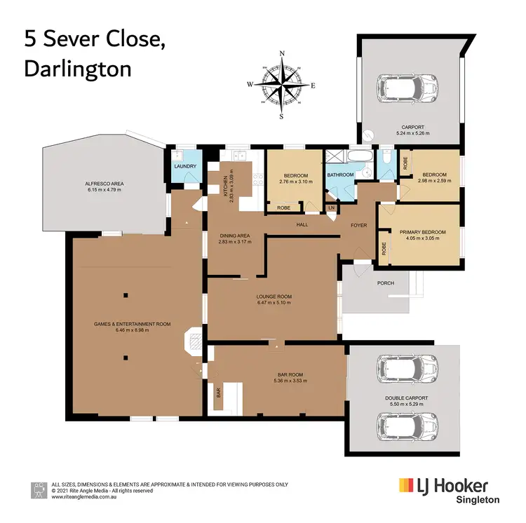 Floorplan of Homely house listing, 5 Sever Close, Singleton NSW 2330