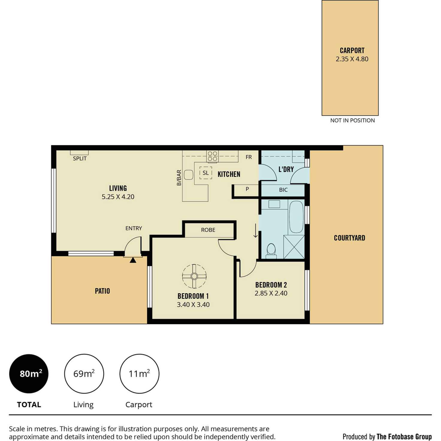 Floorplan of Homely unit listing, 3/31 Gaelic Avenue, Holden Hill SA 5088