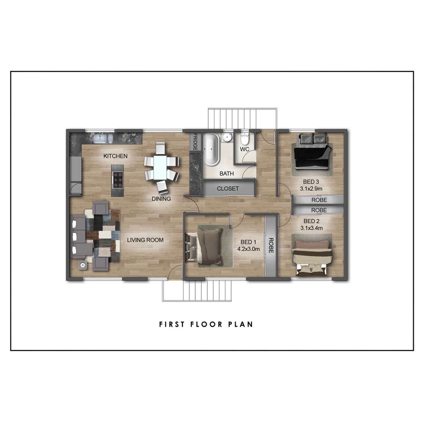 Floorplan of Homely house listing, 66 Hudson Fysh Avenue, Ludmilla NT 820