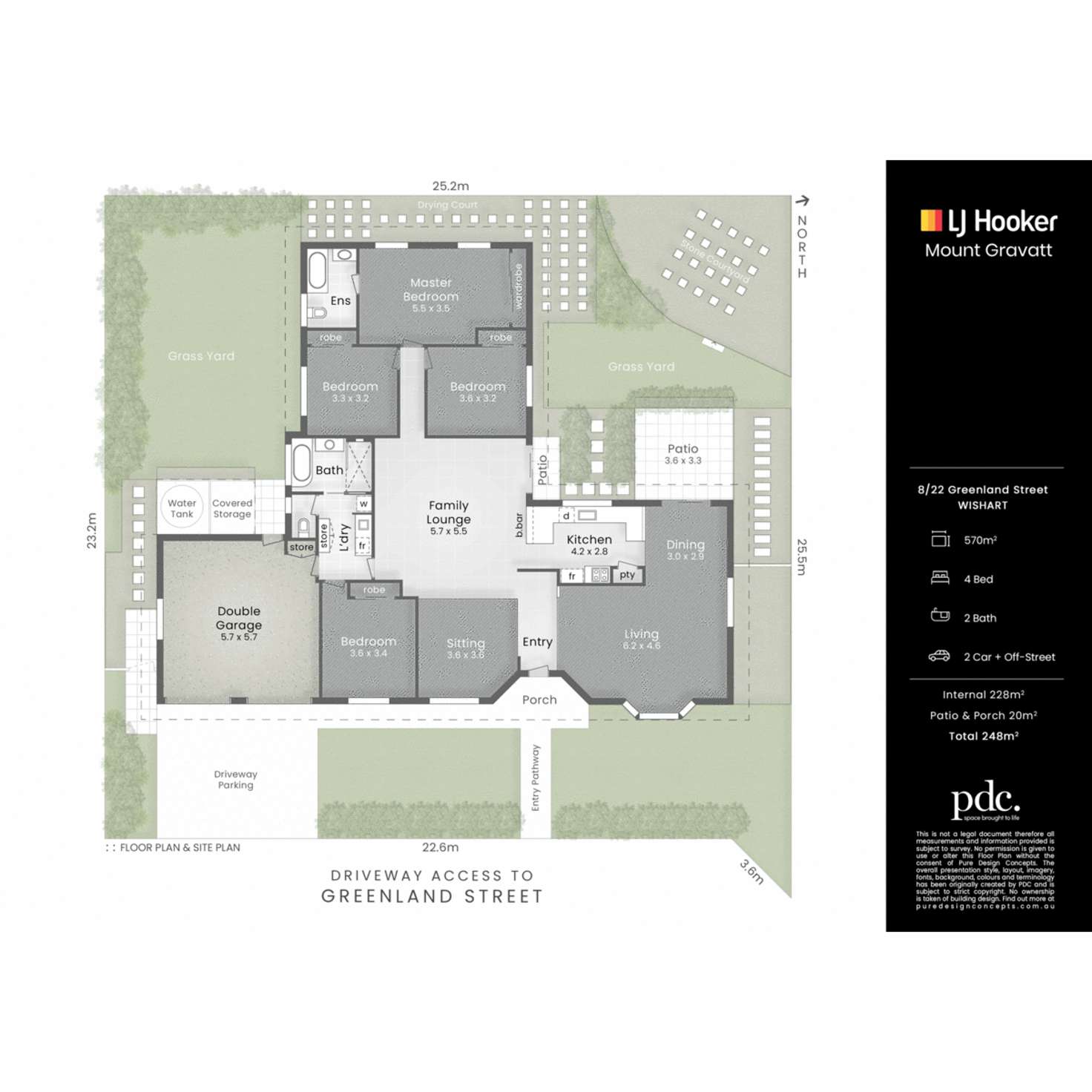 Floorplan of Homely house listing, 22 Greenland Street, Wishart QLD 4122