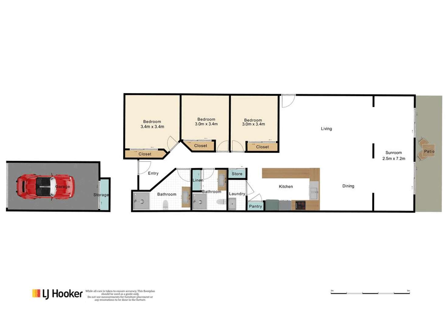 Floorplan of Homely house listing, 2/8 Tradewinds Drive, Banksia Beach QLD 4507