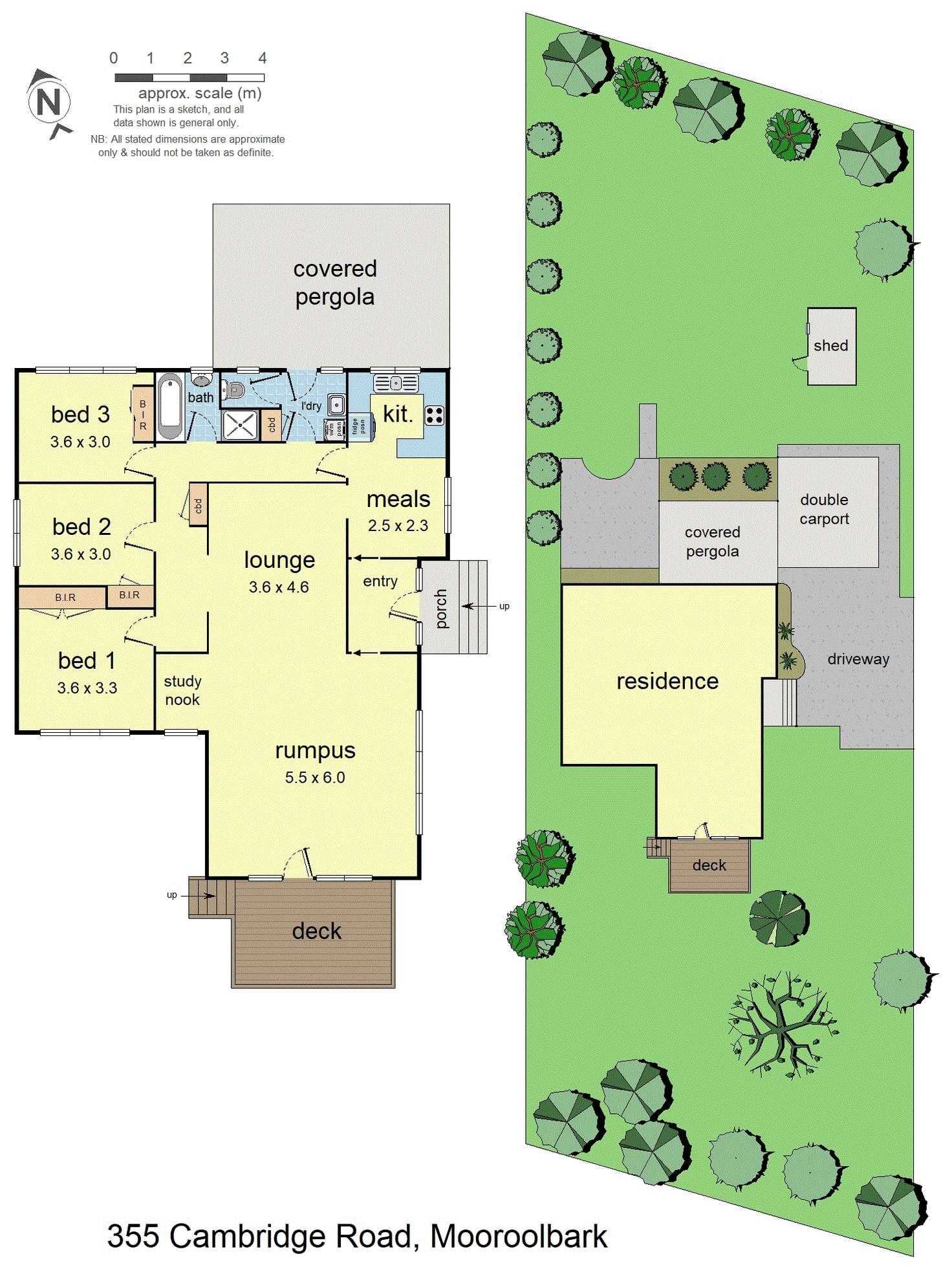 Floorplan of Homely house listing, 355 Cambridge Road, Mooroolbark VIC 3138