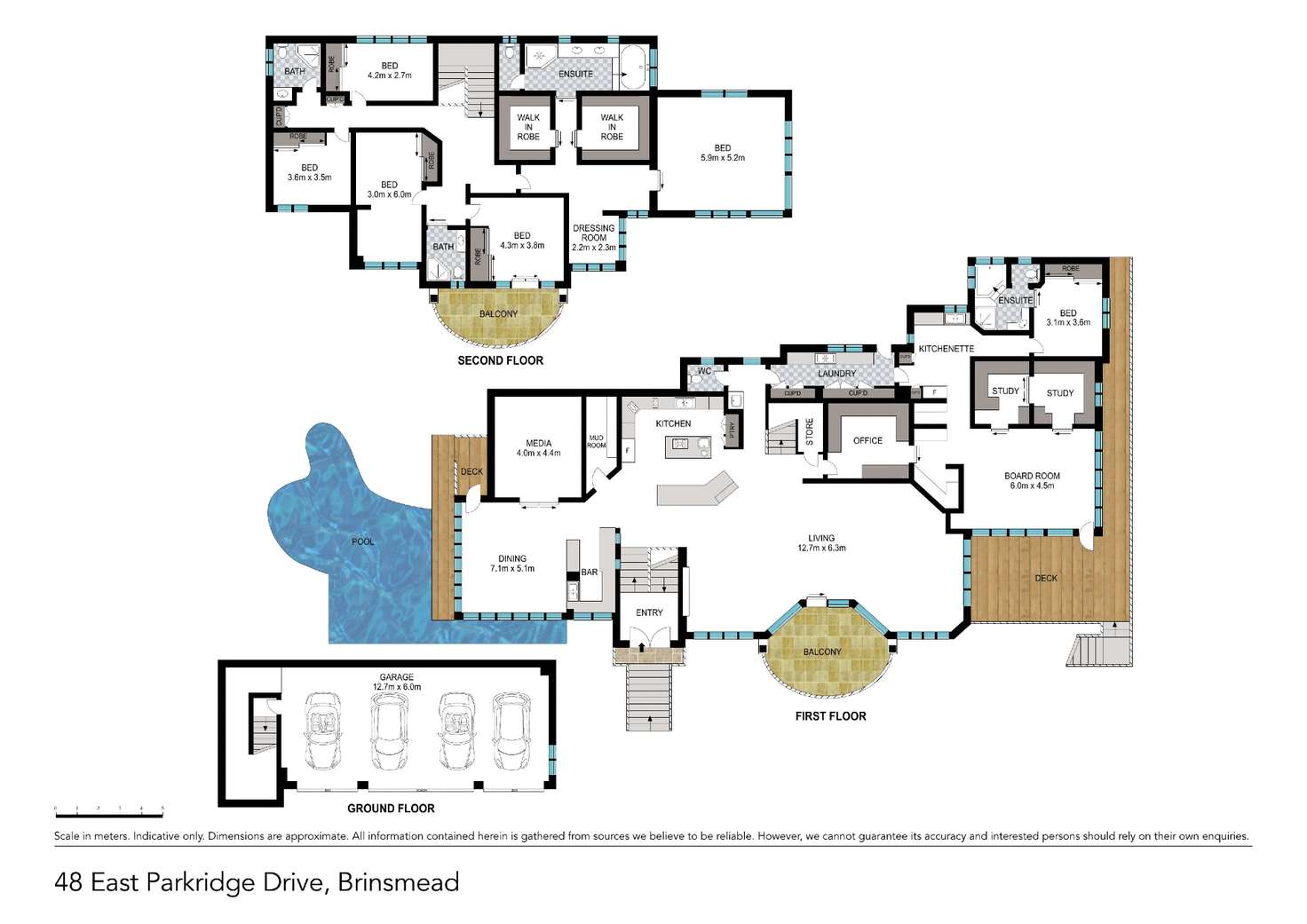 Floorplan of Homely house listing, 48 East Parkridge Drive, Brinsmead QLD 4870