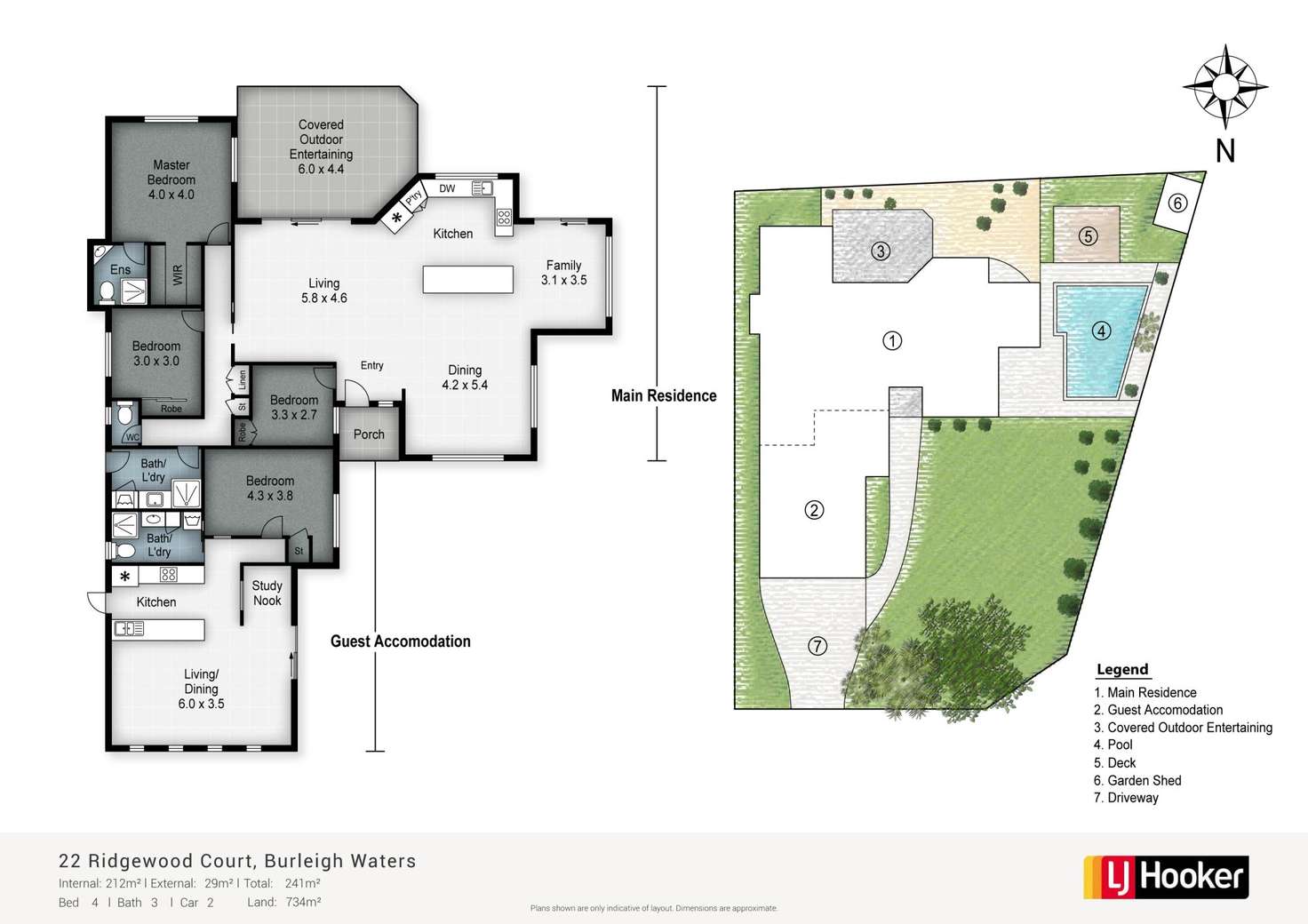 Floorplan of Homely house listing, 22 Ridgewood Court, Burleigh Waters QLD 4220