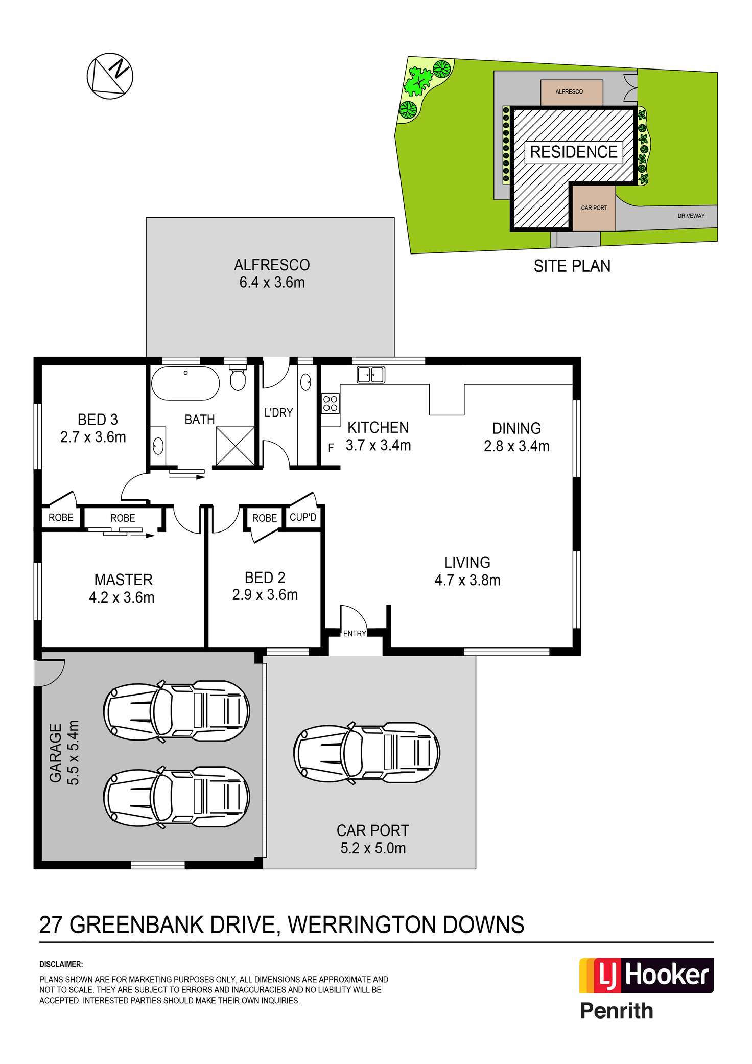 Floorplan of Homely house listing, 27 Greenbank Drive, Werrington Downs NSW 2747