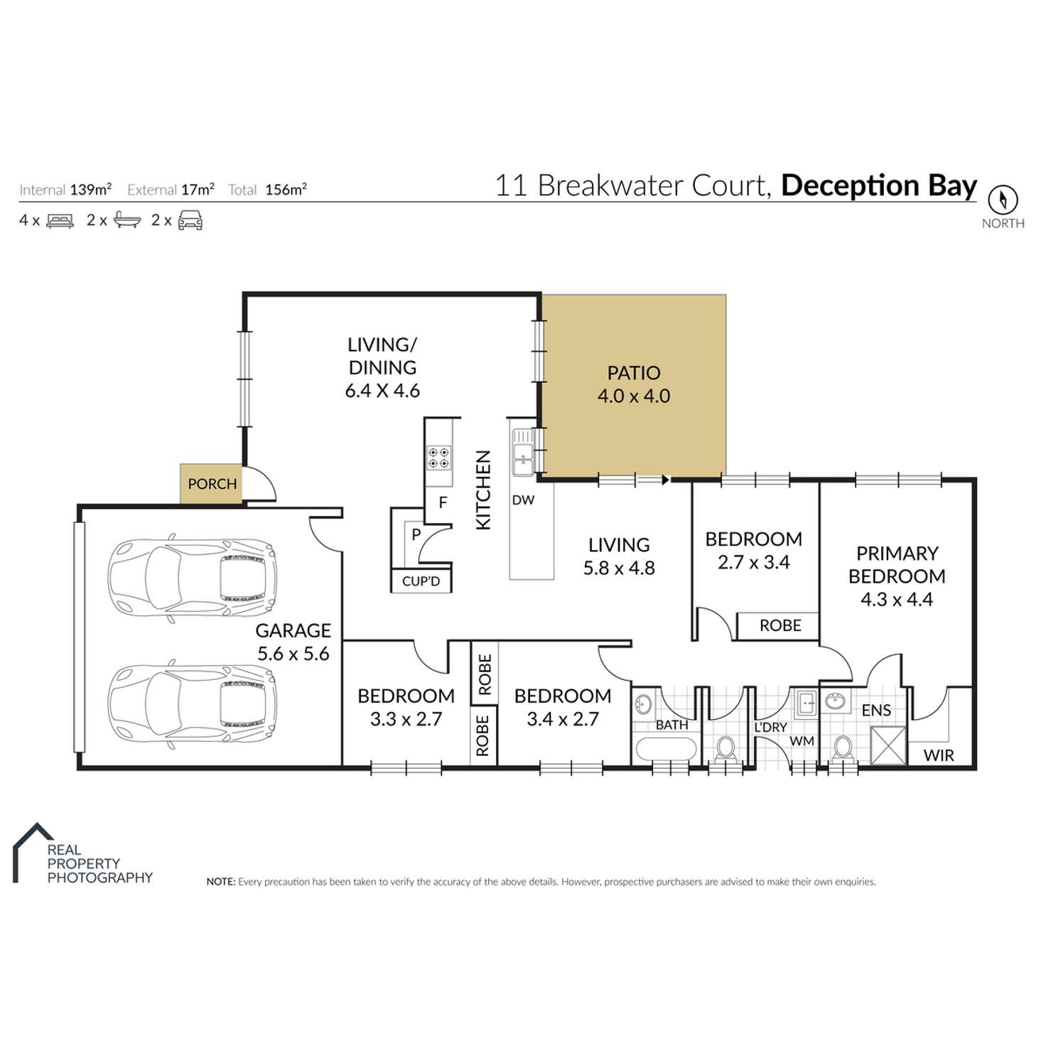 Floorplan of Homely house listing, 11 Breakwater Court, Deception Bay QLD 4508