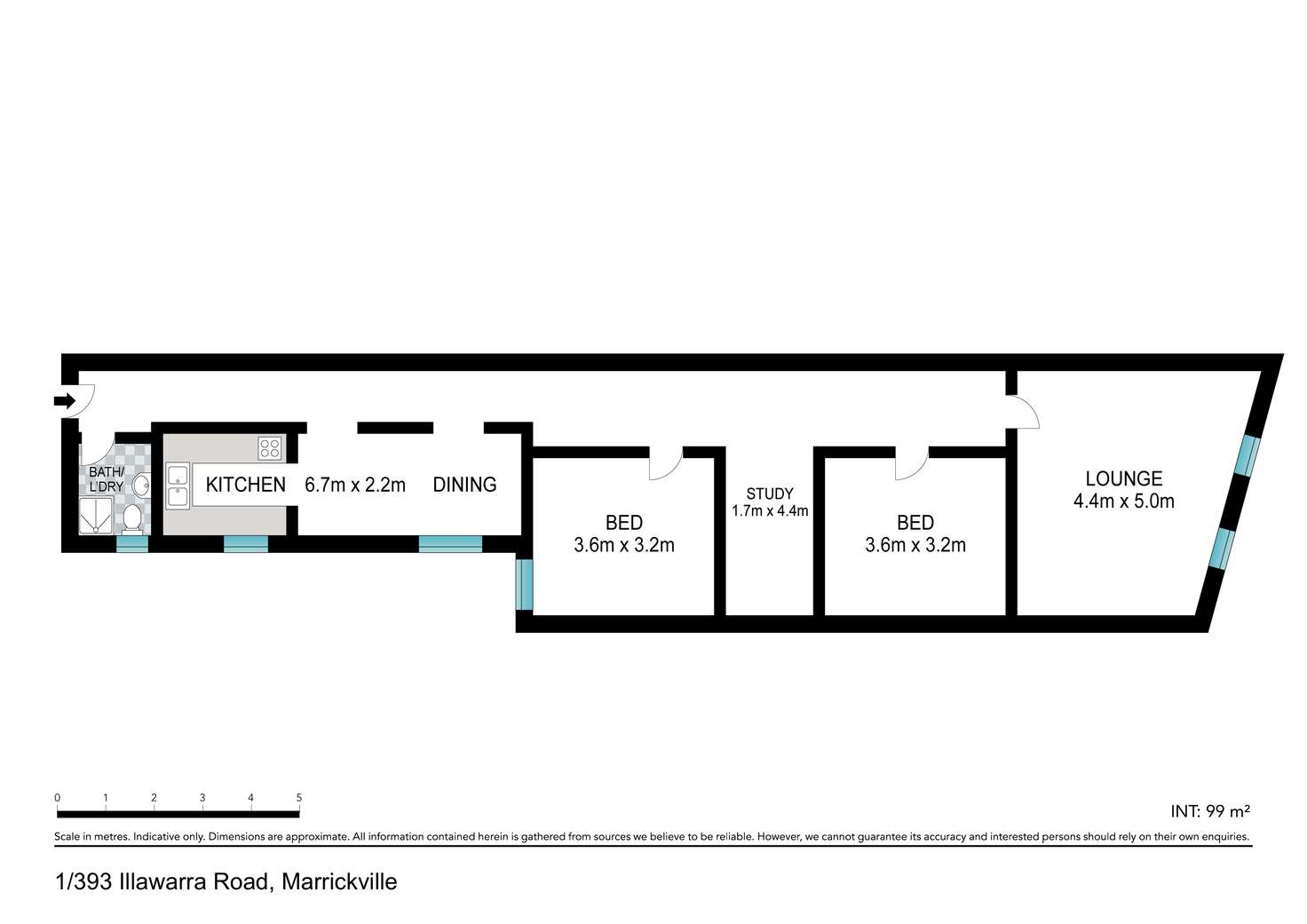 Floorplan of Homely blockOfUnits listing, 393 & 395 Illawarra Road, Marrickville NSW 2204