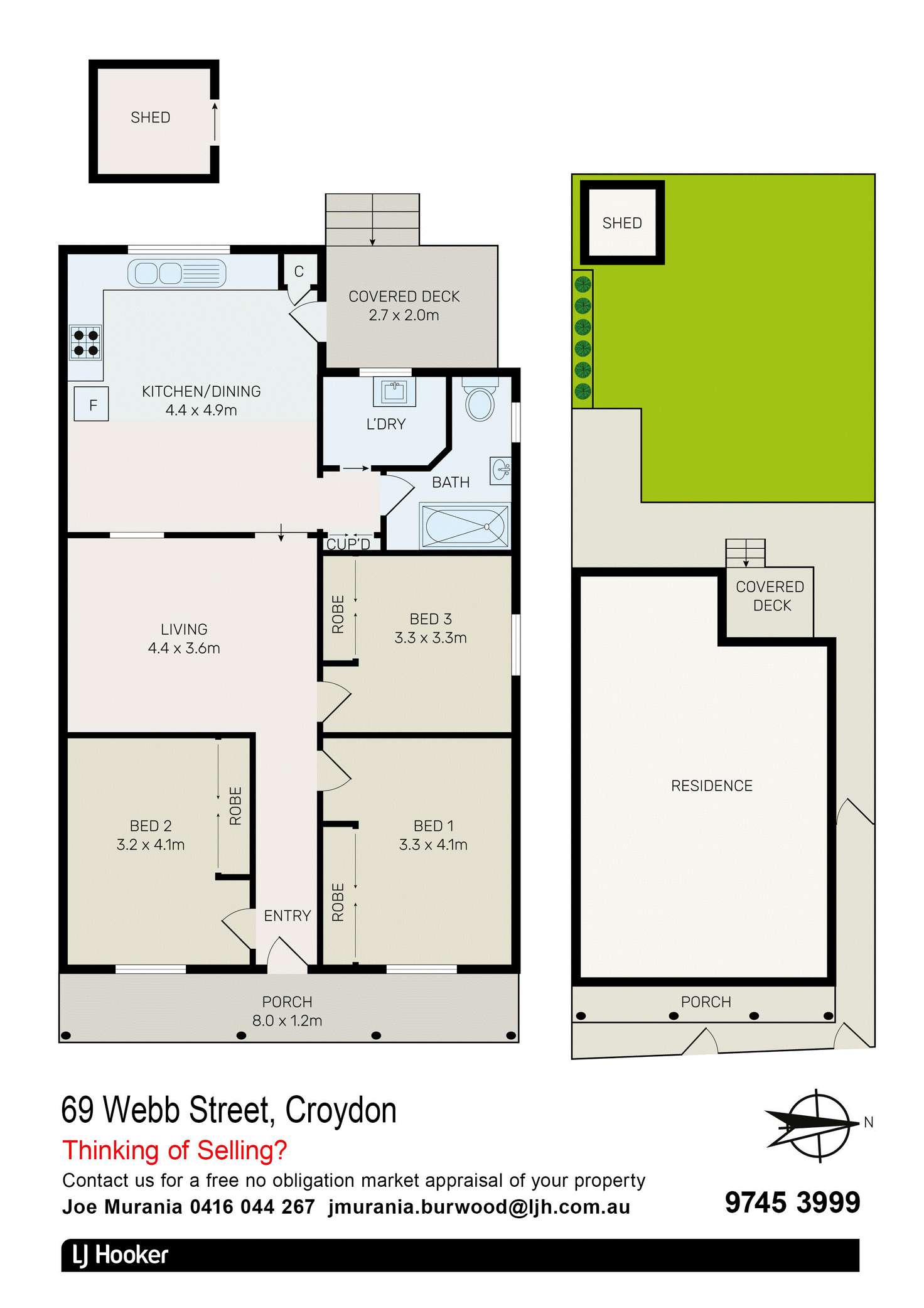 Floorplan of Homely house listing, 69 Webb Street, Croydon NSW 2132