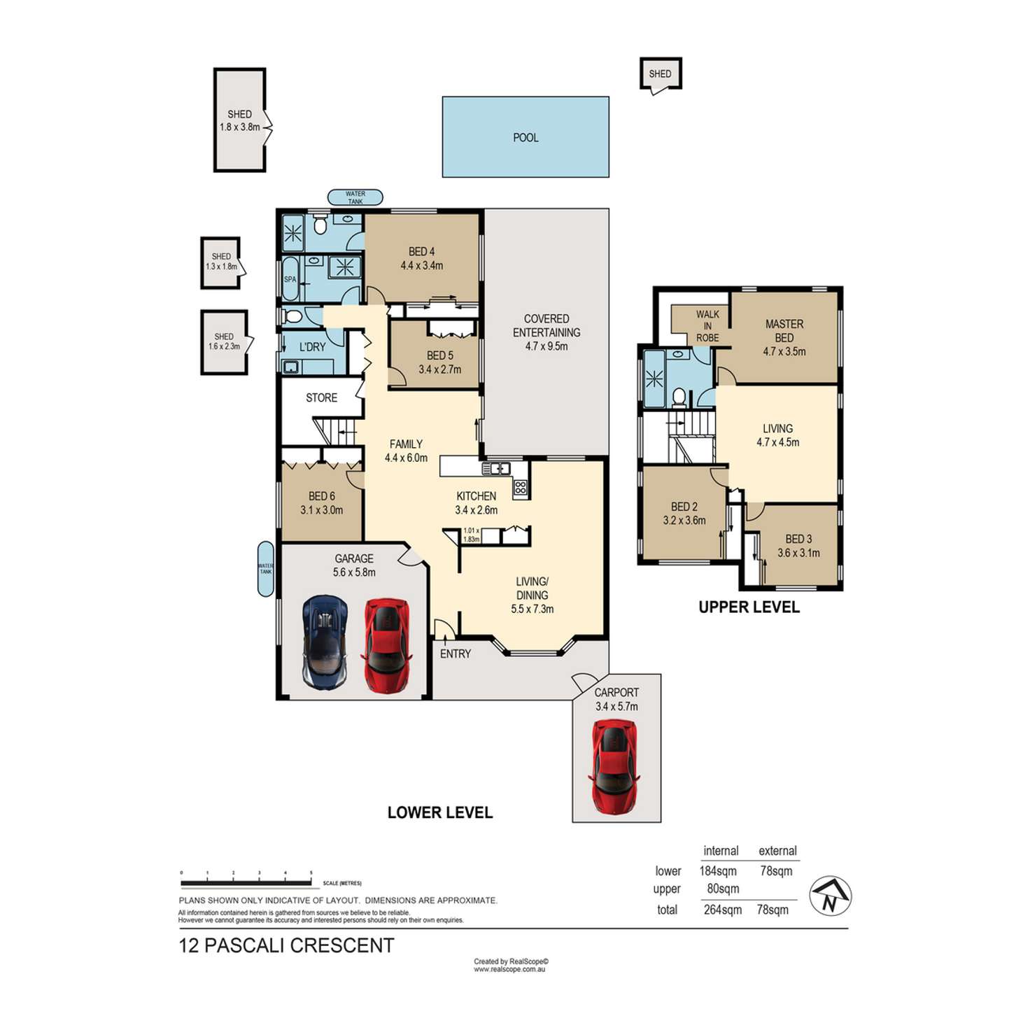 Floorplan of Homely house listing, 12 Pascali Crescent, Eatons Hill QLD 4037