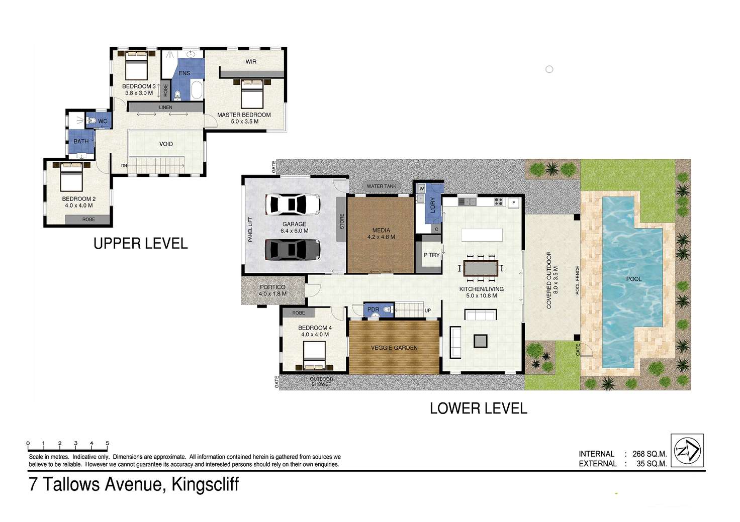 Floorplan of Homely house listing, 7 Tallows Avenue, Kingscliff NSW 2487