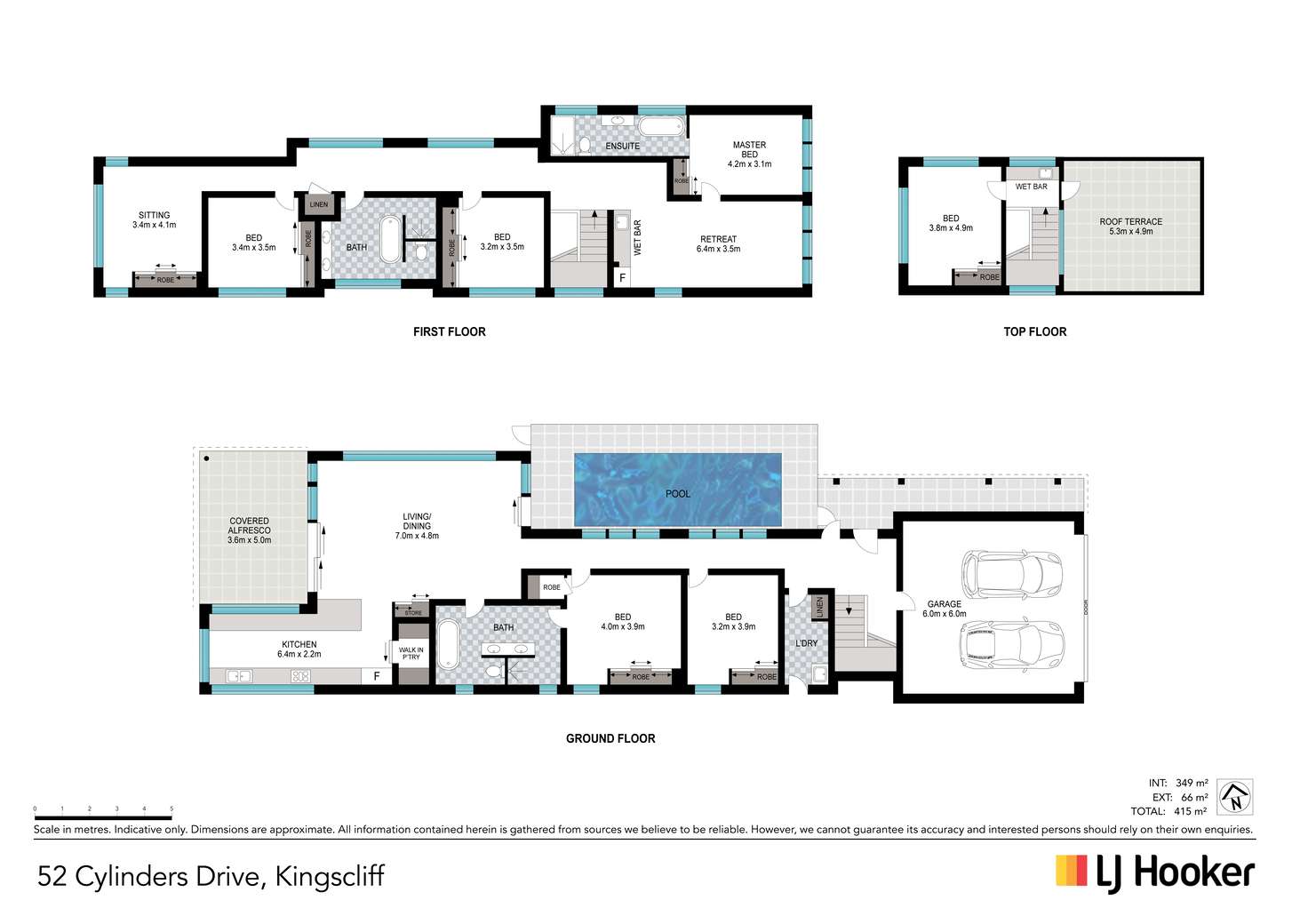 Floorplan of Homely house listing, 52 Cylinders Drive, Kingscliff NSW 2487
