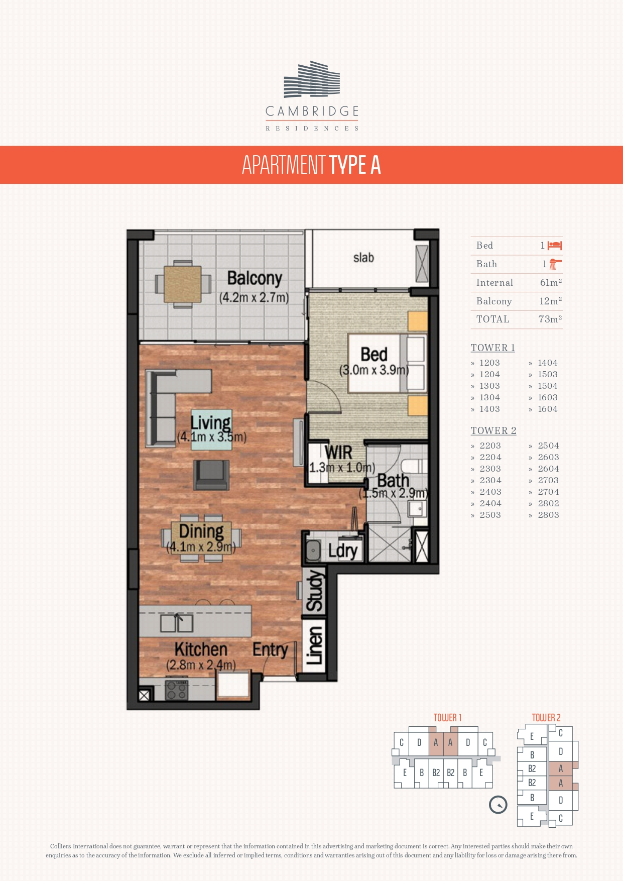 Floorplan of Homely apartment listing, 2303/42 Laver Drive, Robina QLD 4226