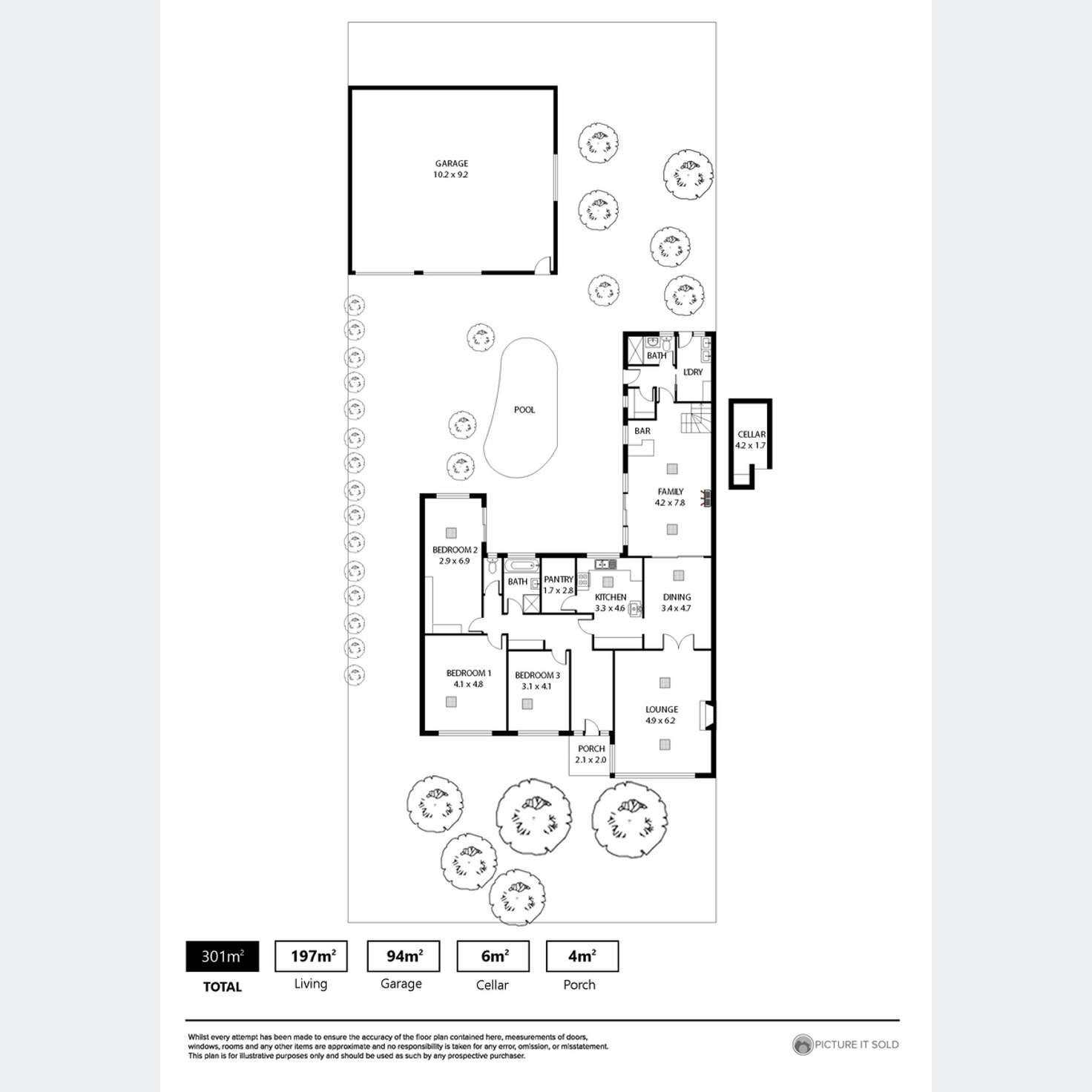 Floorplan of Homely house listing, 2 Western Parade, Brooklyn Park SA 5032