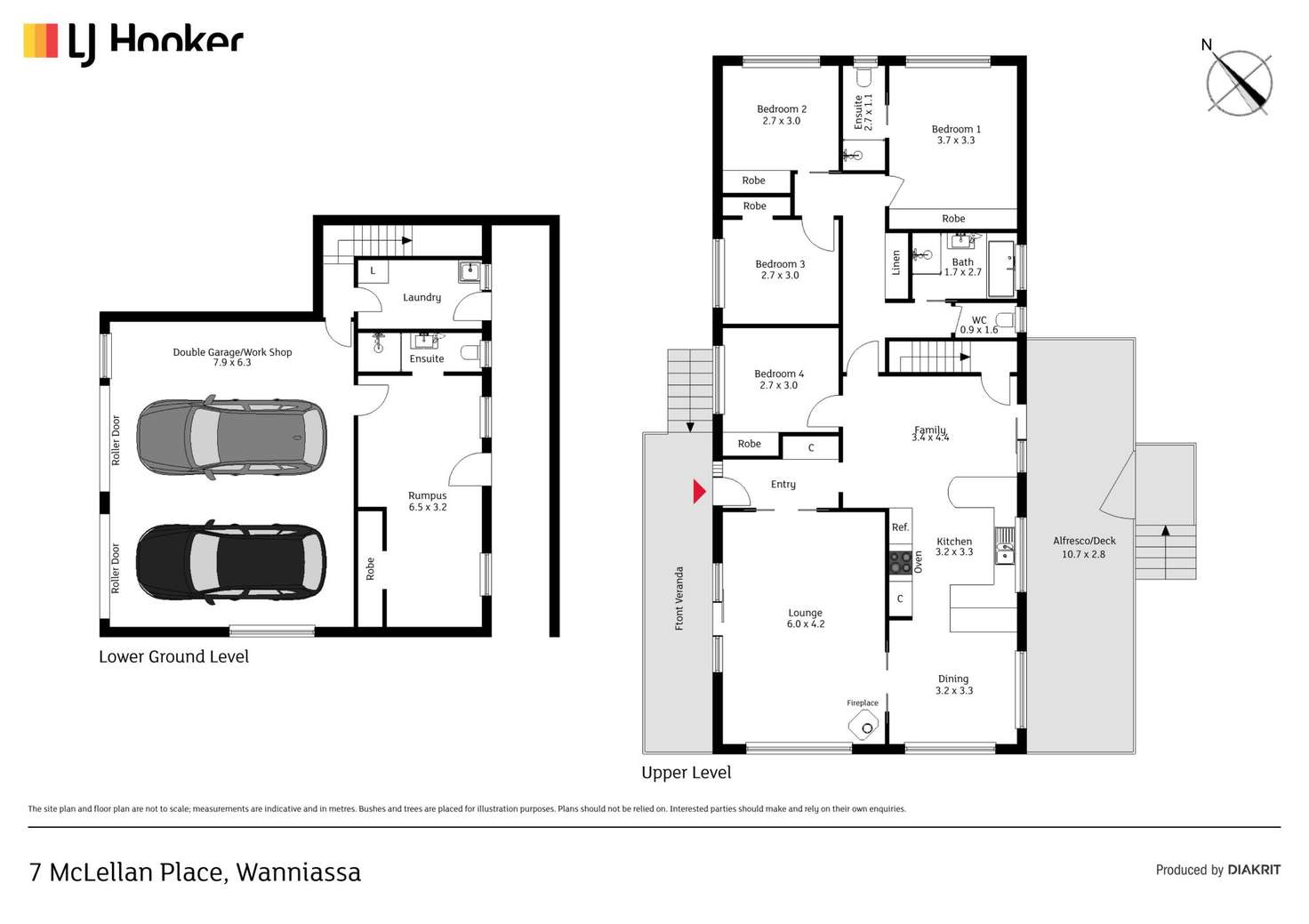 Floorplan of Homely house listing, 7 McLellan Place, Wanniassa ACT 2903