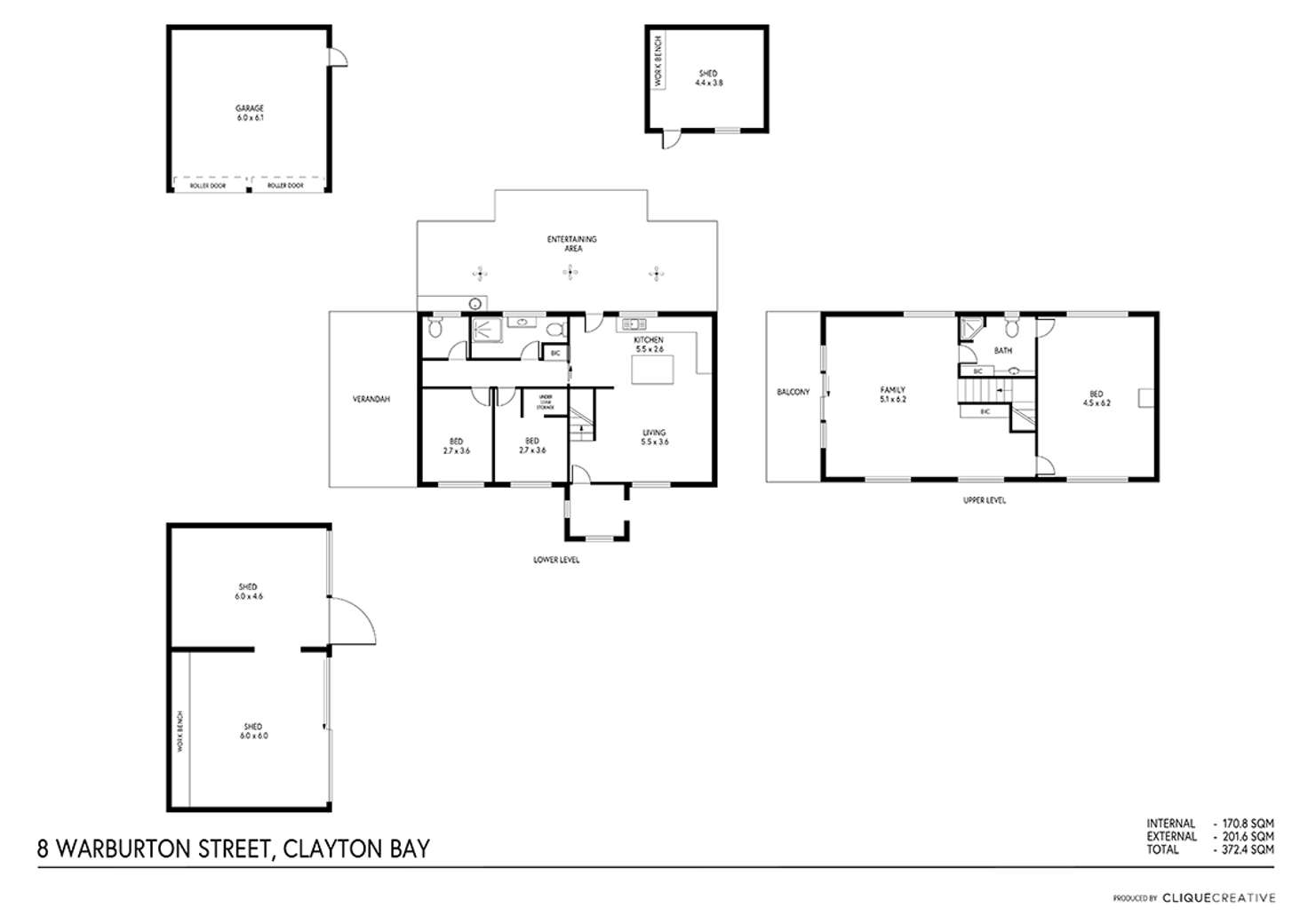 Floorplan of Homely house listing, 8 Warburton Street, Clayton Bay SA 5256