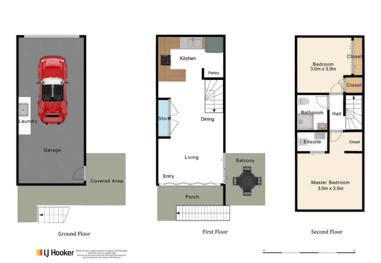Floorplan of Homely unit listing, Unit 1/7 Gull Street, Woorim QLD 4507