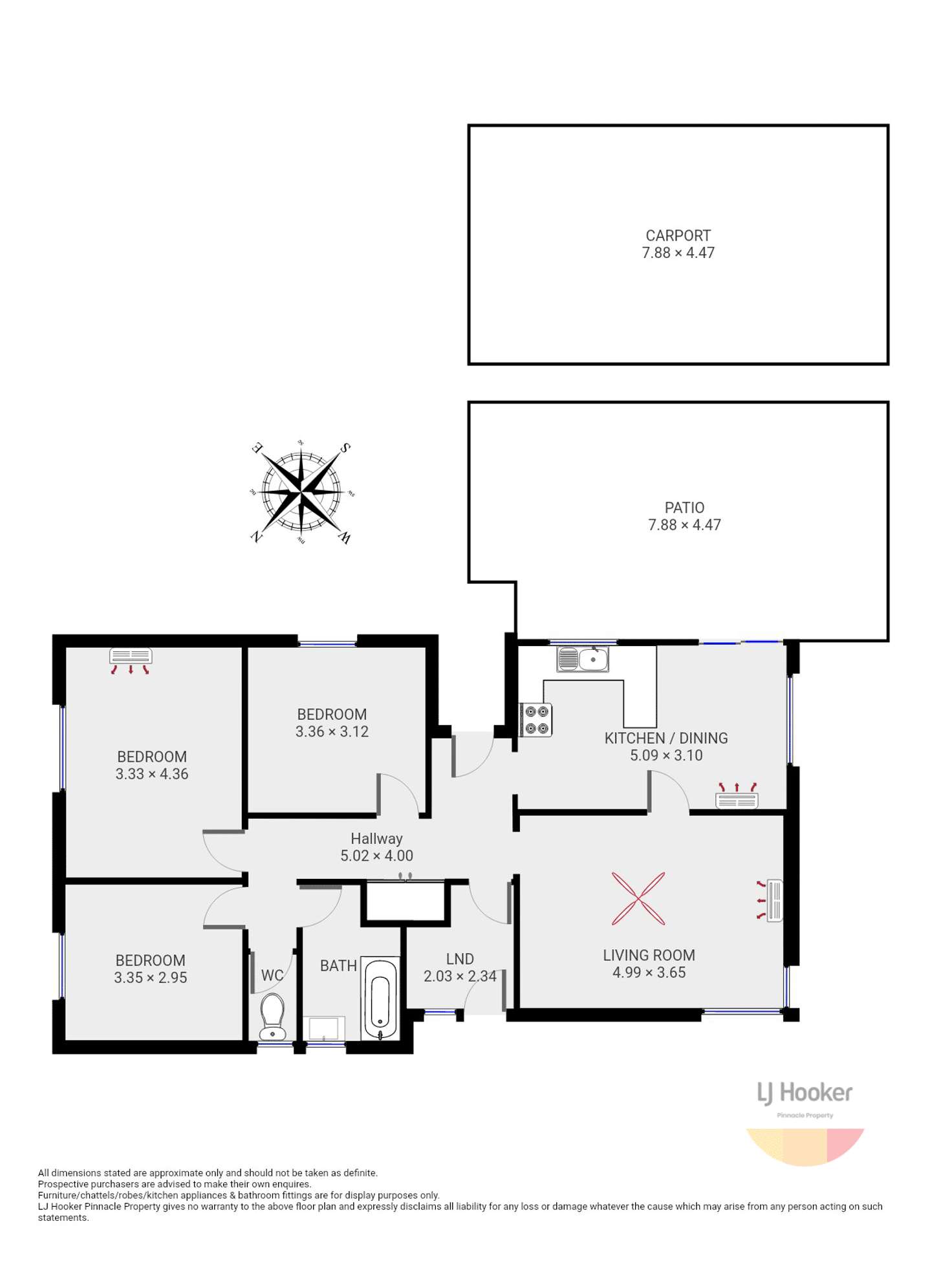 Floorplan of Homely house listing, 23 Calvert Crescent, Herdsmans Cove TAS 7030