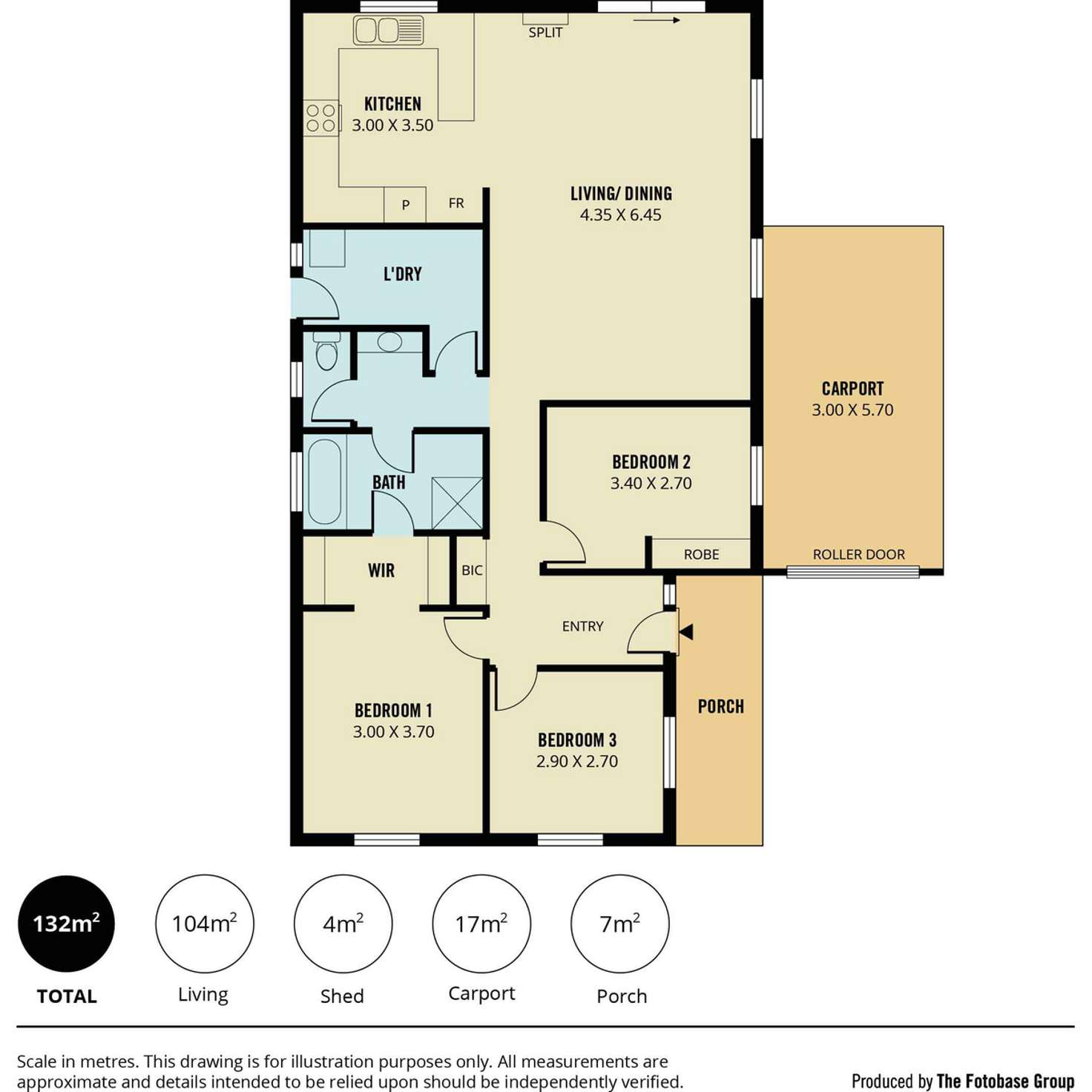 Floorplan of Homely house listing, 18 Trafalgar Drive, Elizabeth Park SA 5113