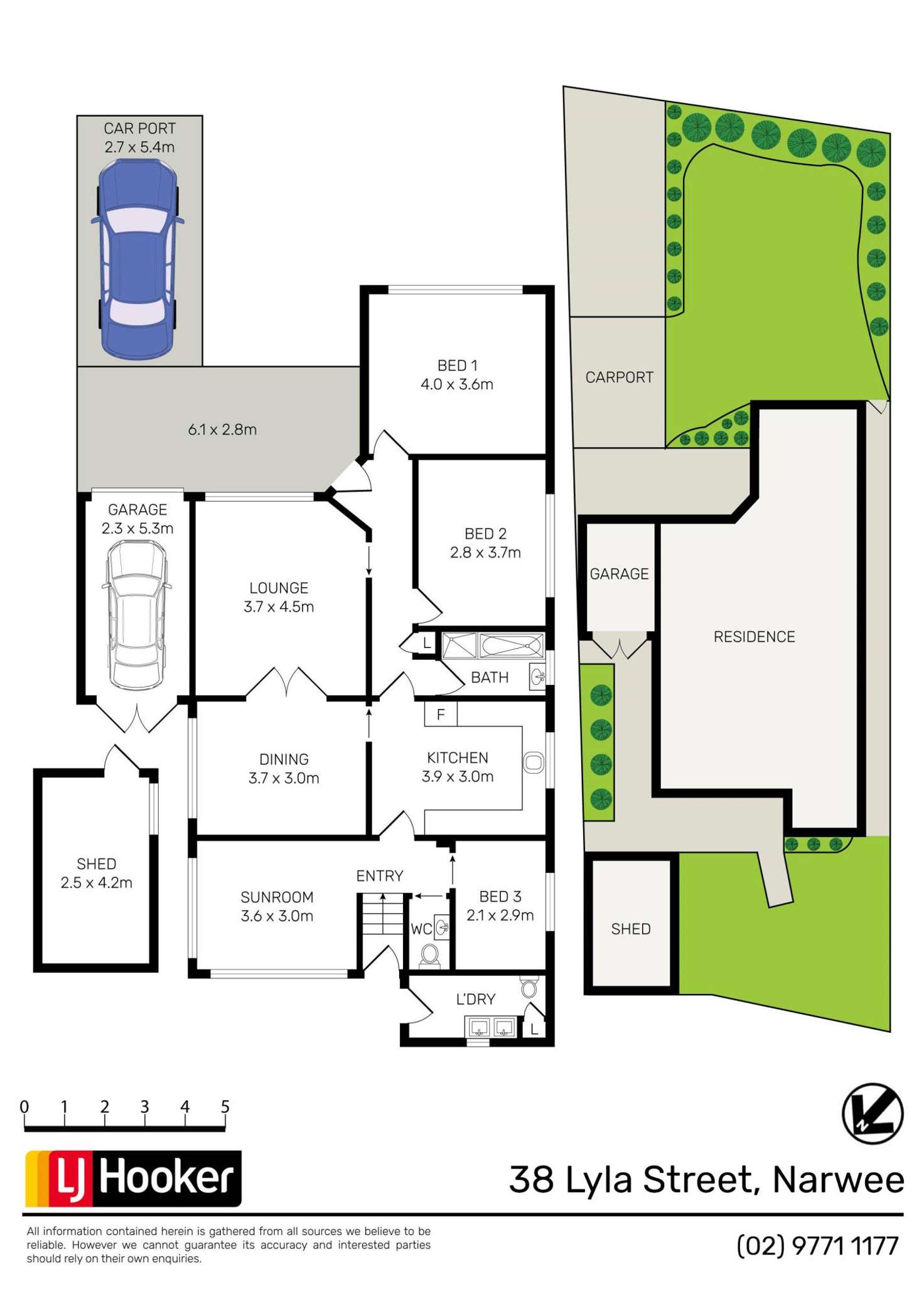 Floorplan of Homely house listing, 38 Lyla Street, Narwee NSW 2209