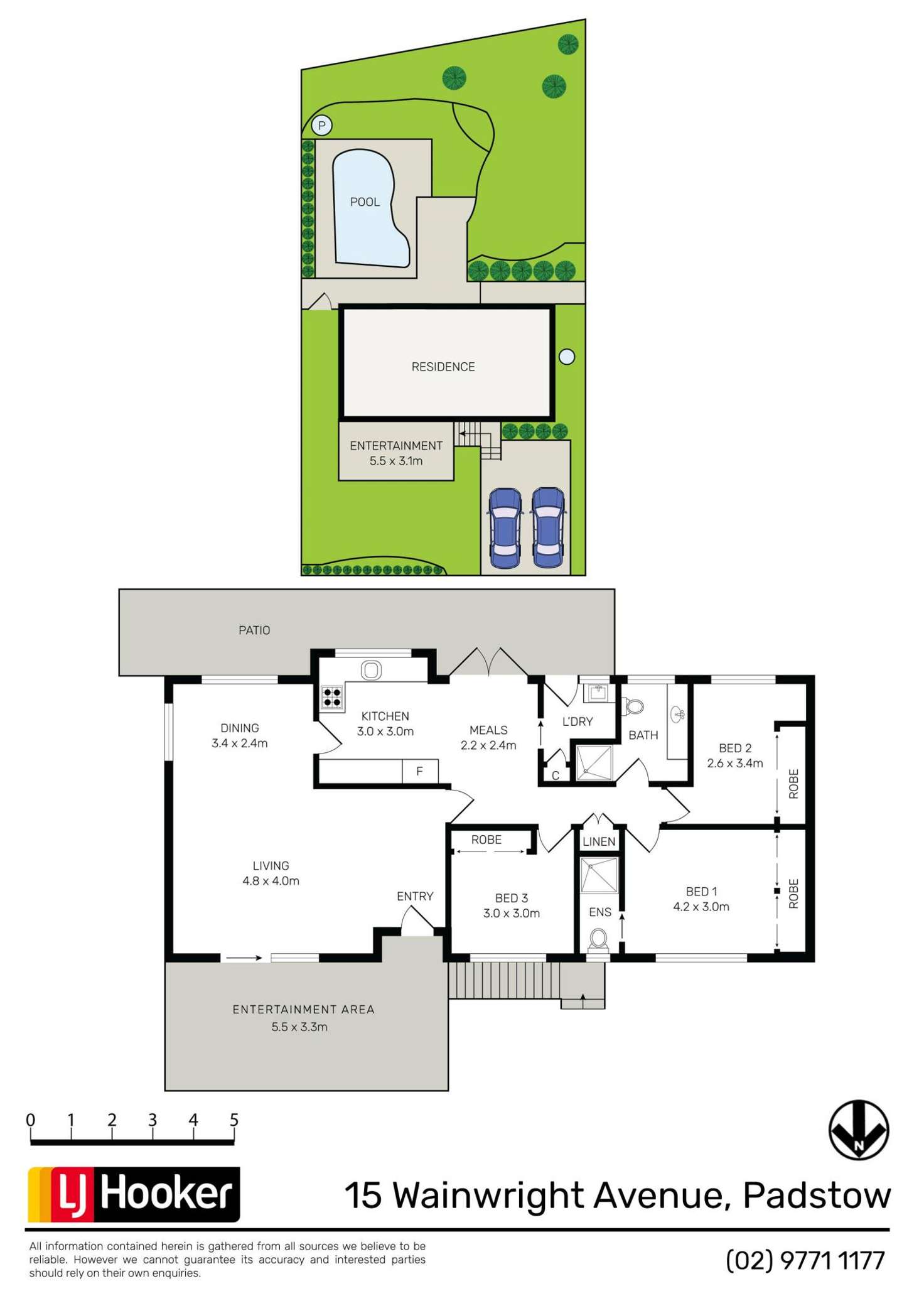 Floorplan of Homely house listing, 15 Wainwright Avenue, Padstow NSW 2211