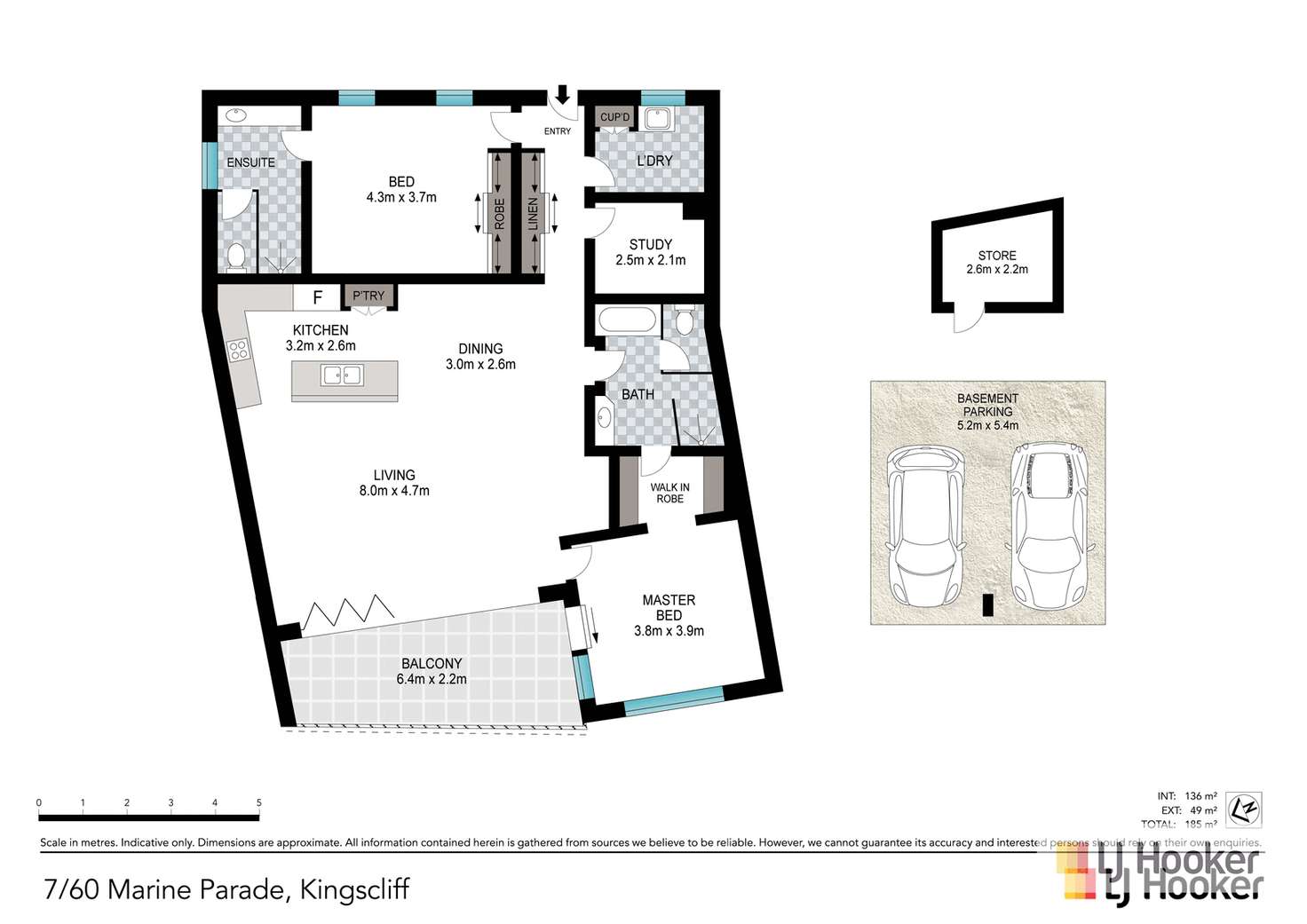 Floorplan of Homely house listing, 7/60 Marine Parade, Kingscliff NSW 2487