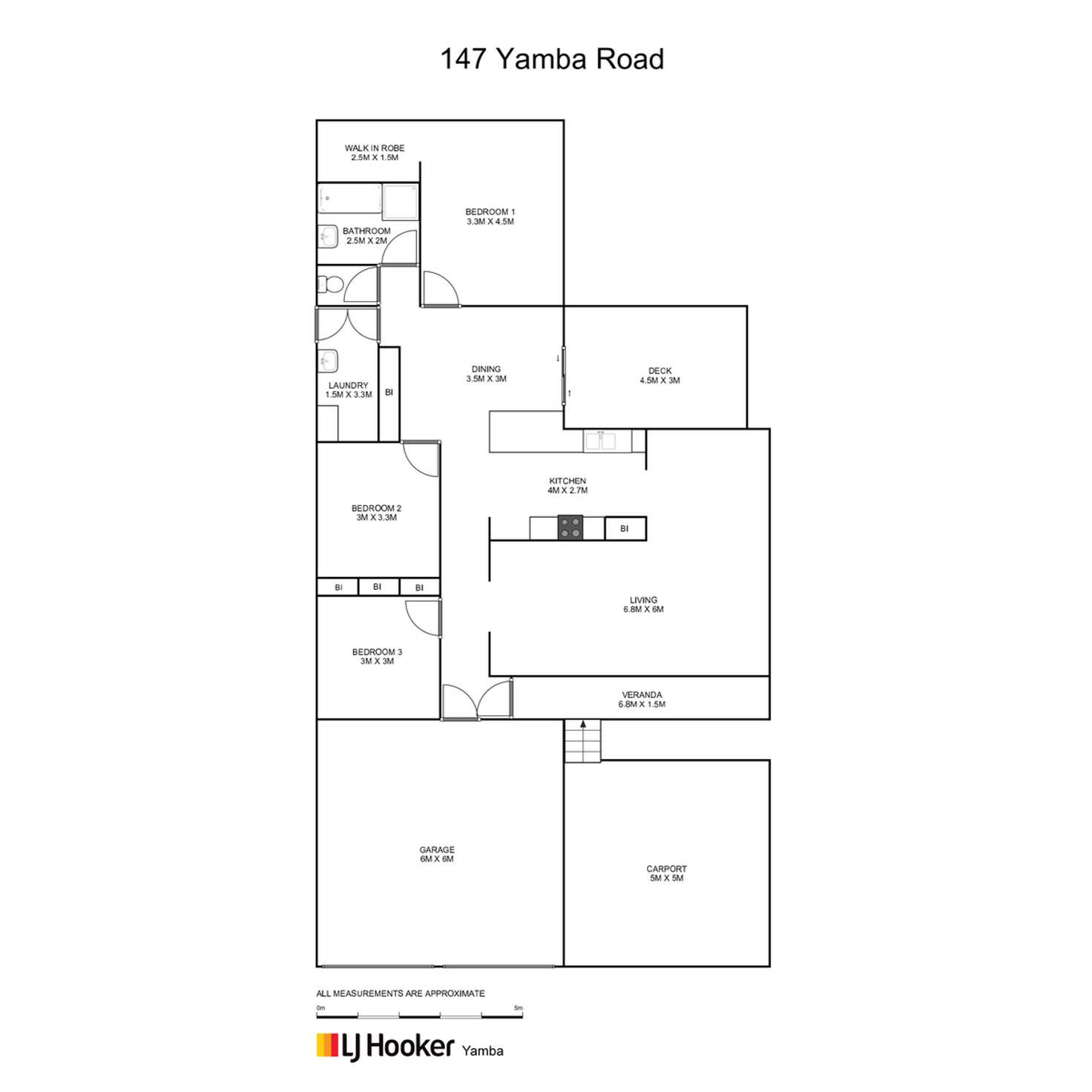 Floorplan of Homely house listing, 147 Yamba Road, Yamba NSW 2464