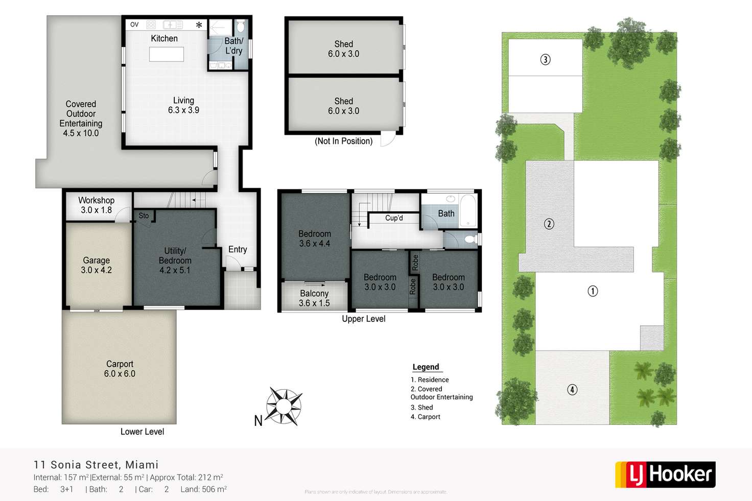 Floorplan of Homely house listing, 11 Sonia Street, Miami QLD 4220