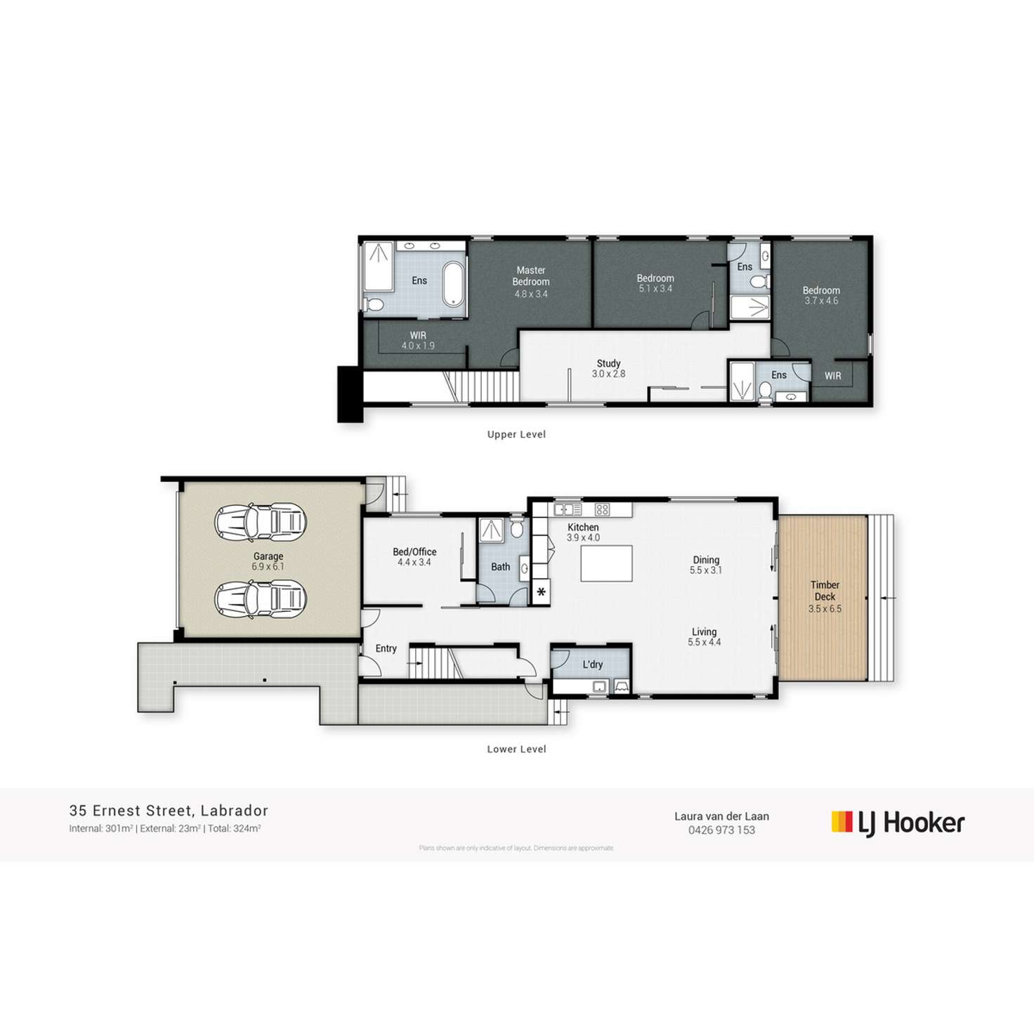 Floorplan of Homely house listing, 35 Ernest Street, Labrador QLD 4215