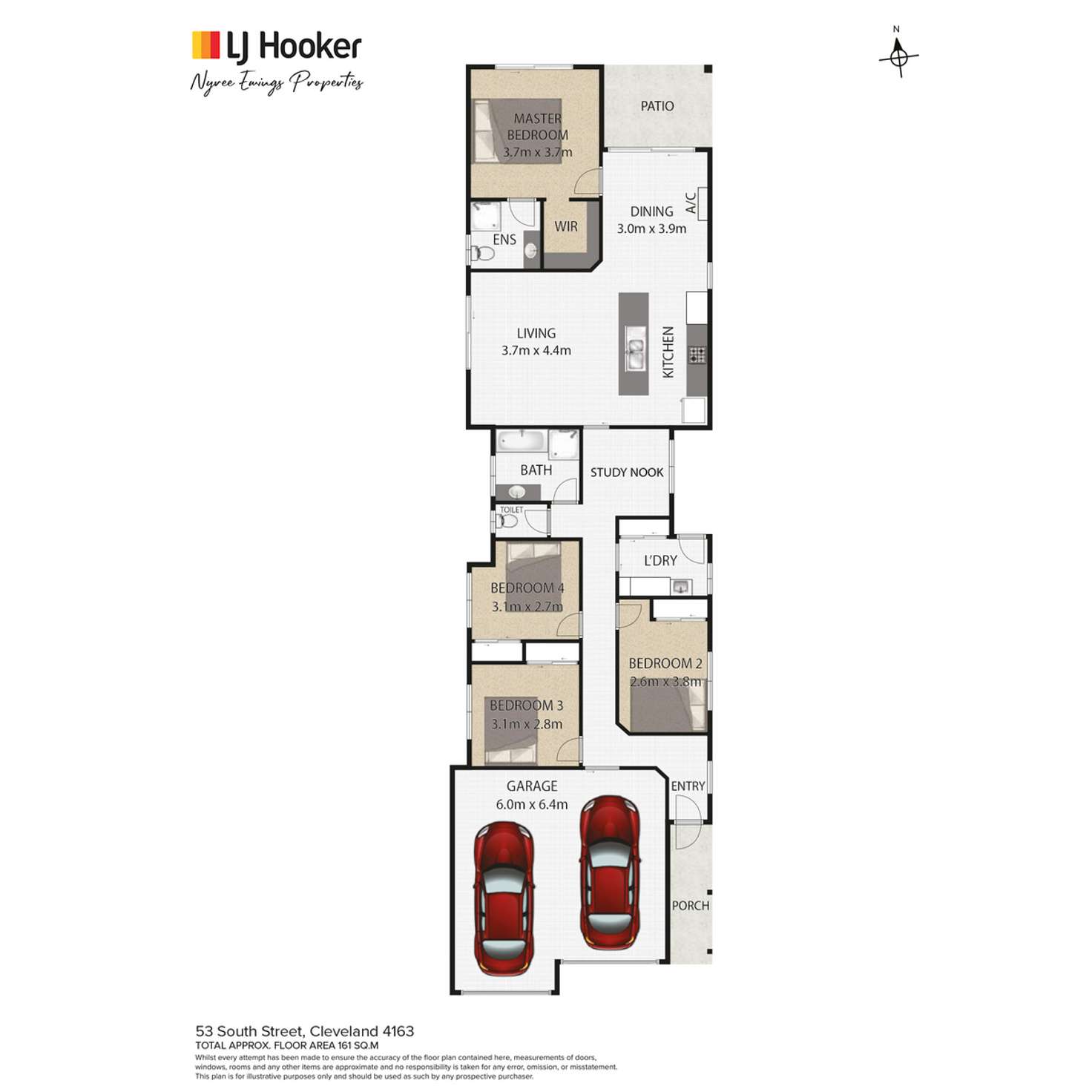 Floorplan of Homely house listing, 53 South Street, Cleveland QLD 4163