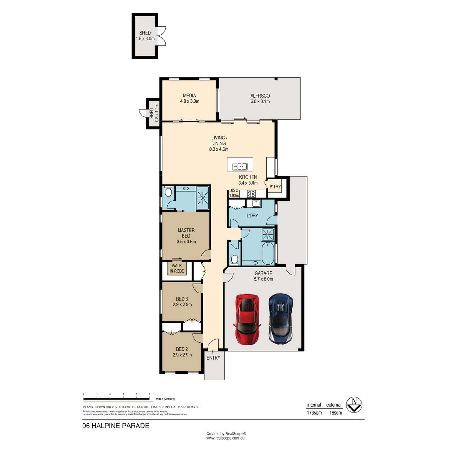 Floorplan of Homely house listing, 96 Halpine Parade, Warner QLD 4500