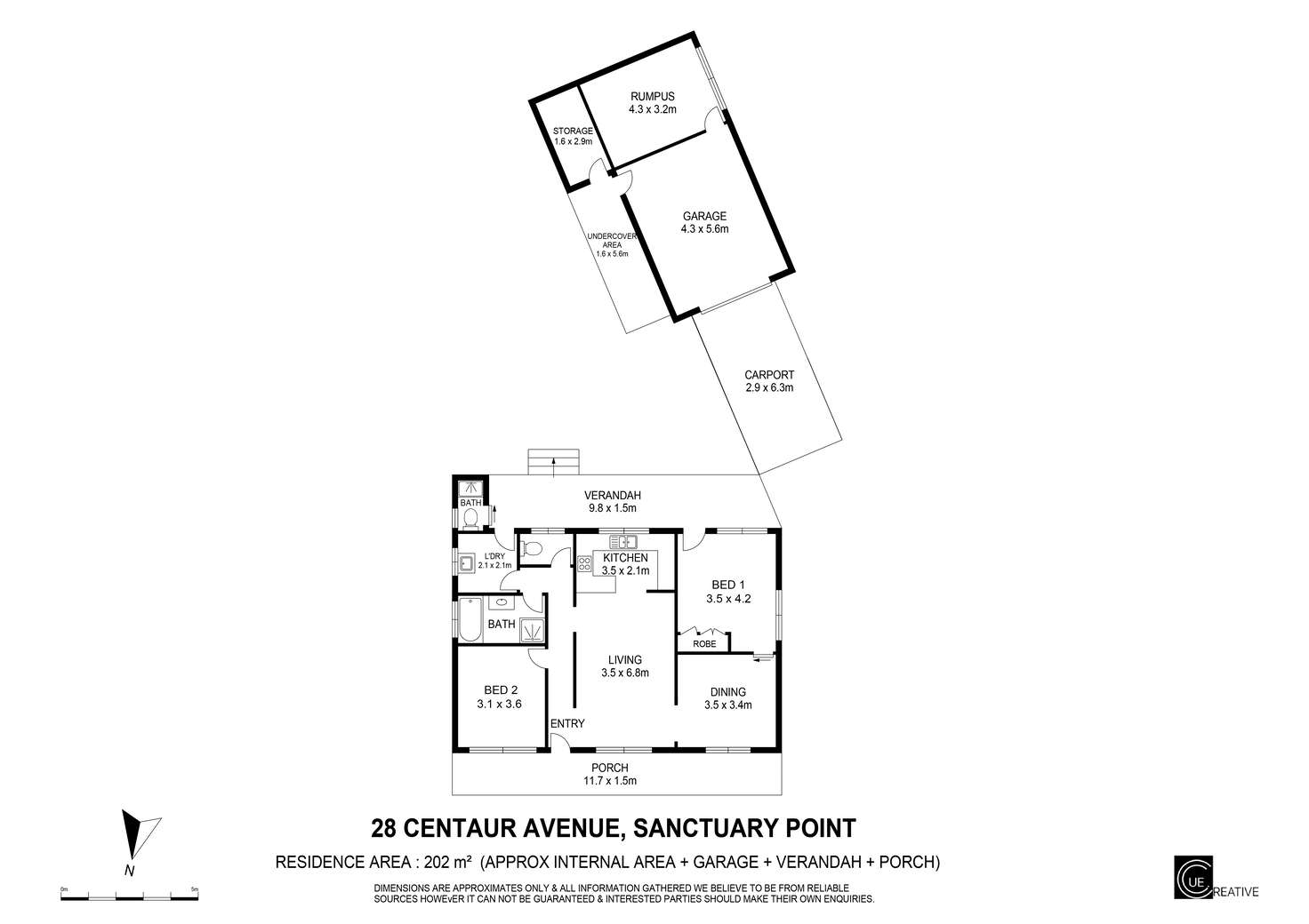 Floorplan of Homely house listing, 28 Centaur Avenue, Sanctuary Point NSW 2540