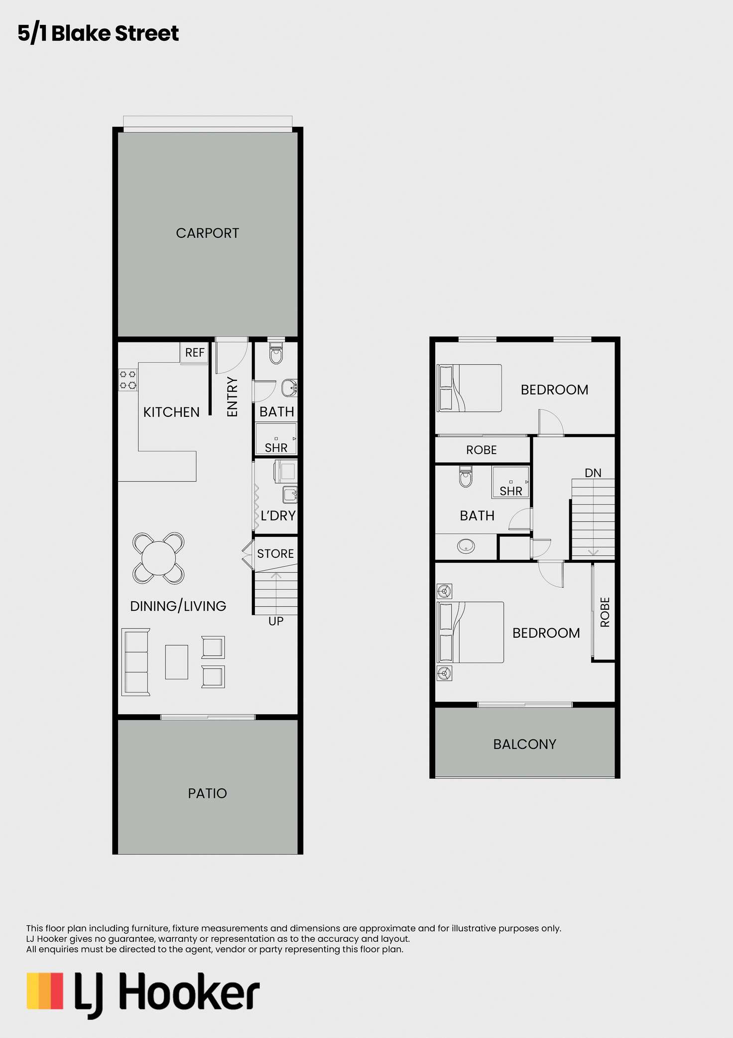 Floorplan of Homely unit listing, 5/1 Blake Street, Port Douglas QLD 4877