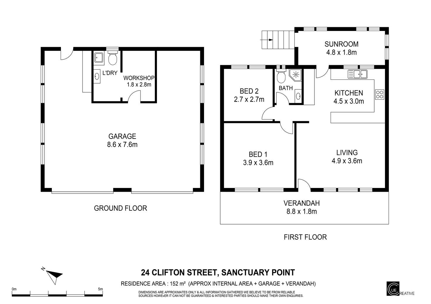 Floorplan of Homely house listing, 24 Clifton Street, Sanctuary Point NSW 2540