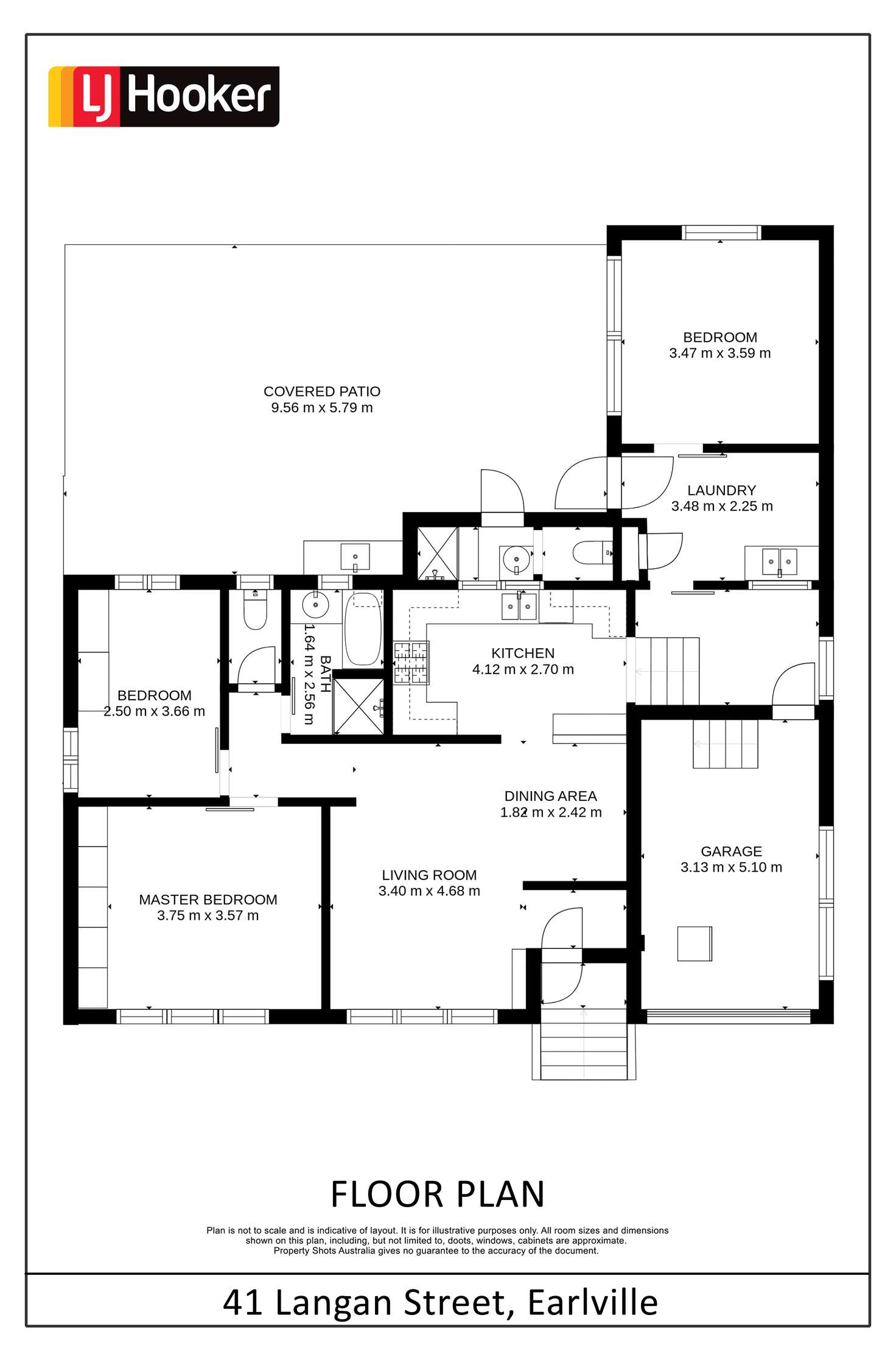 Floorplan of Homely house listing, 41 Langan Street, Earlville QLD 4870