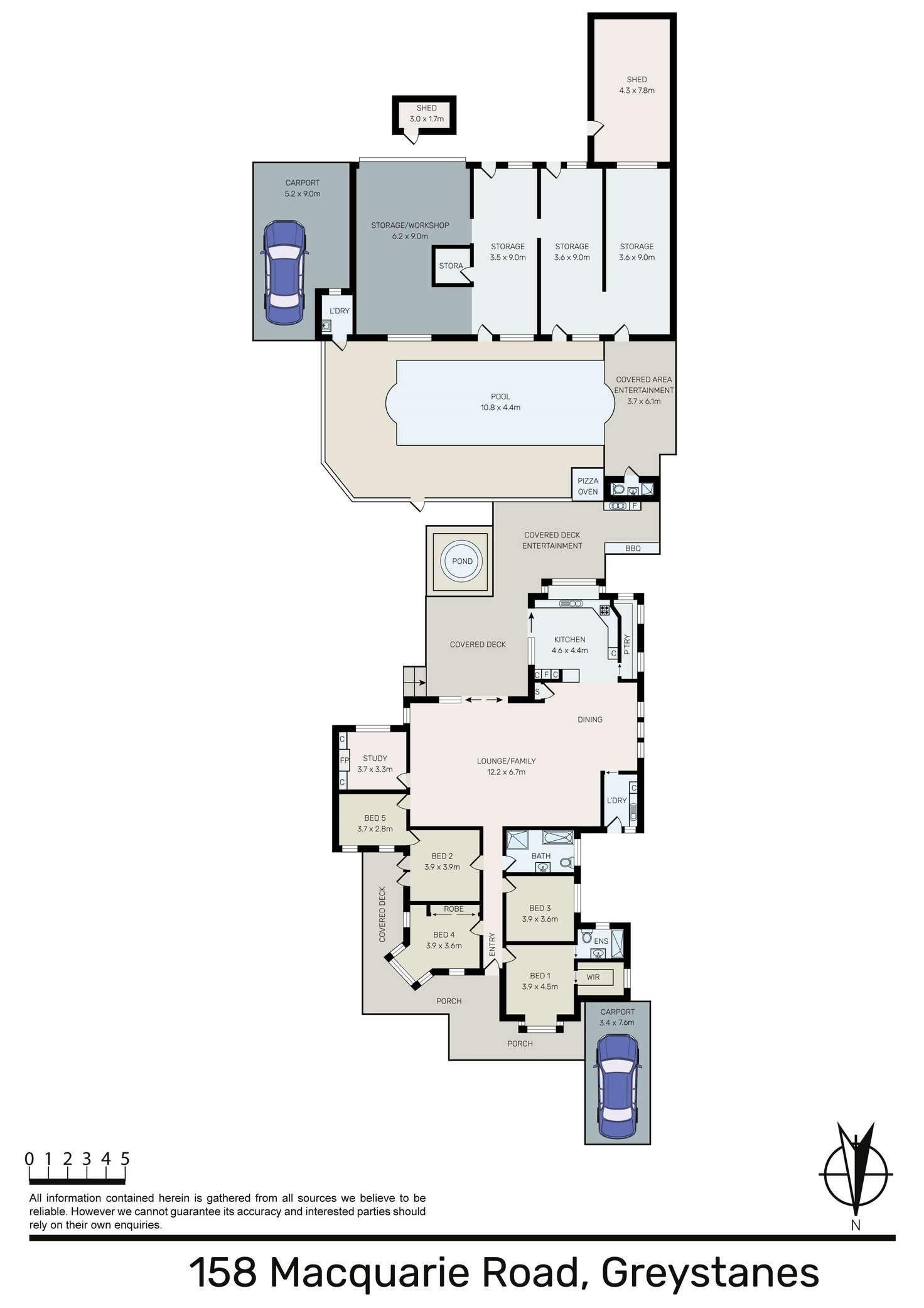 Floorplan of Homely house listing, 158 Macquarie Road, Greystanes NSW 2145