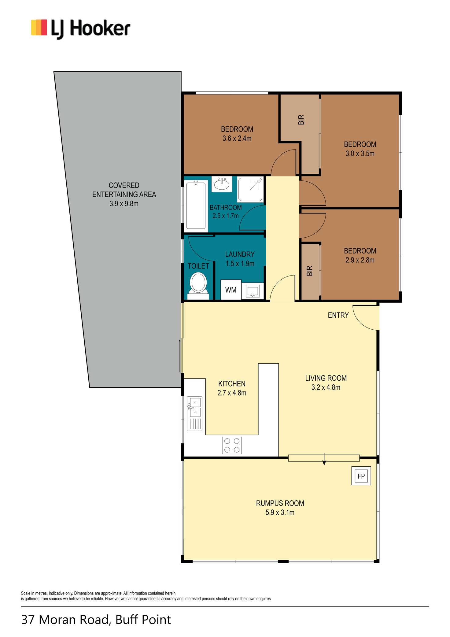 Floorplan of Homely house listing, 37 Moran Road, Buff Point NSW 2262