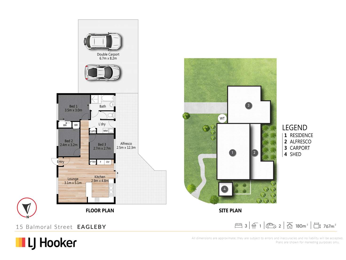 Floorplan of Homely house listing, 15 Balmoral Drive, Eagleby QLD 4207