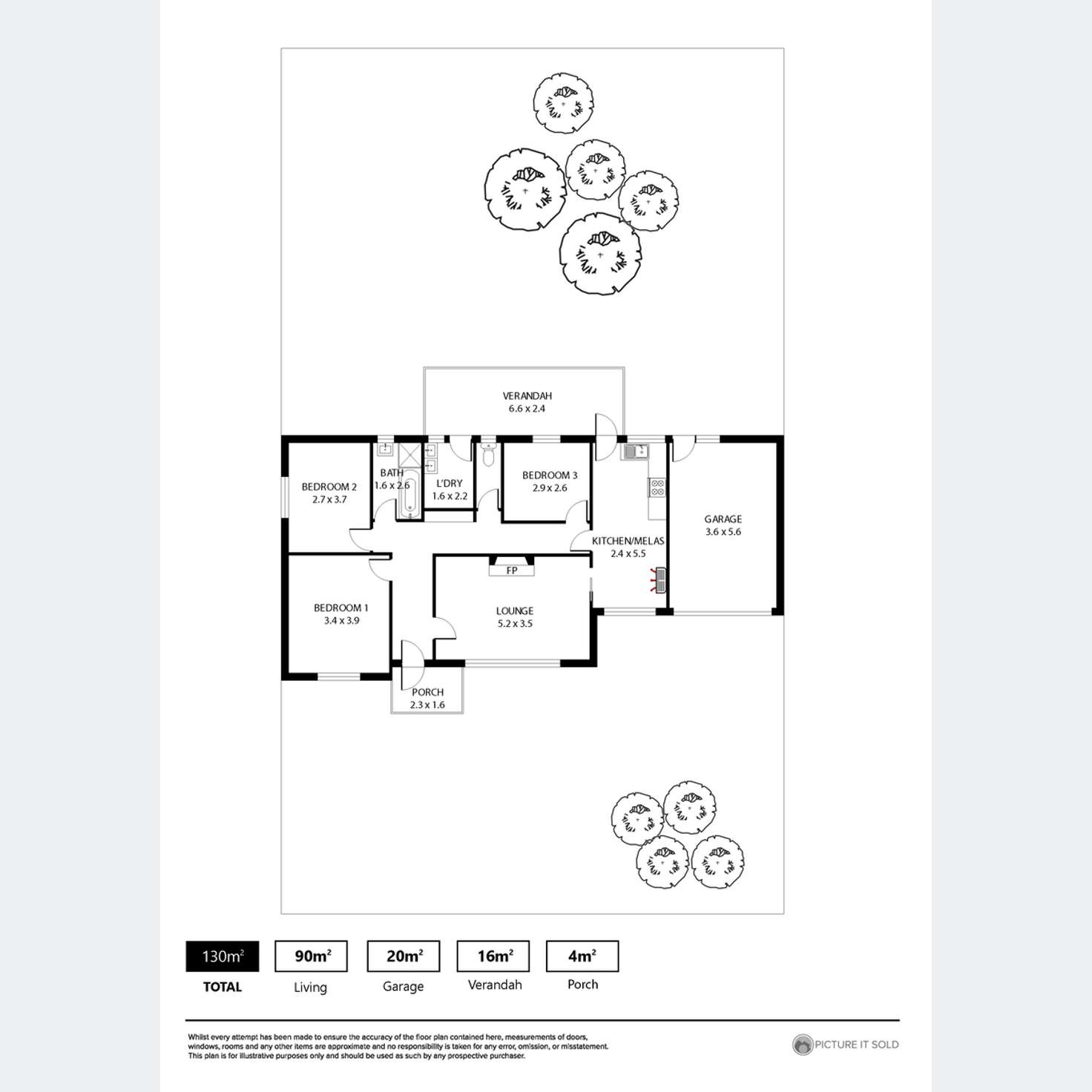 Floorplan of Homely house listing, 30 Samuel Street, Fulham SA 5024